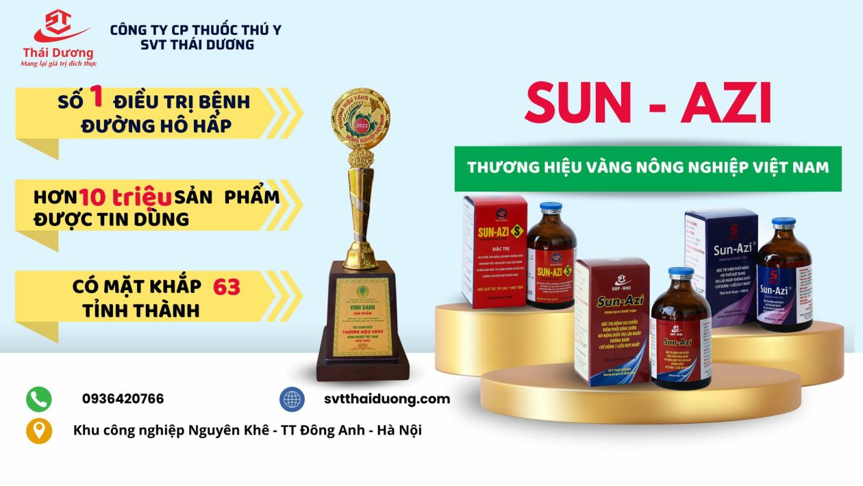 Cover image for Thuốc thú y SVT Thái Dương