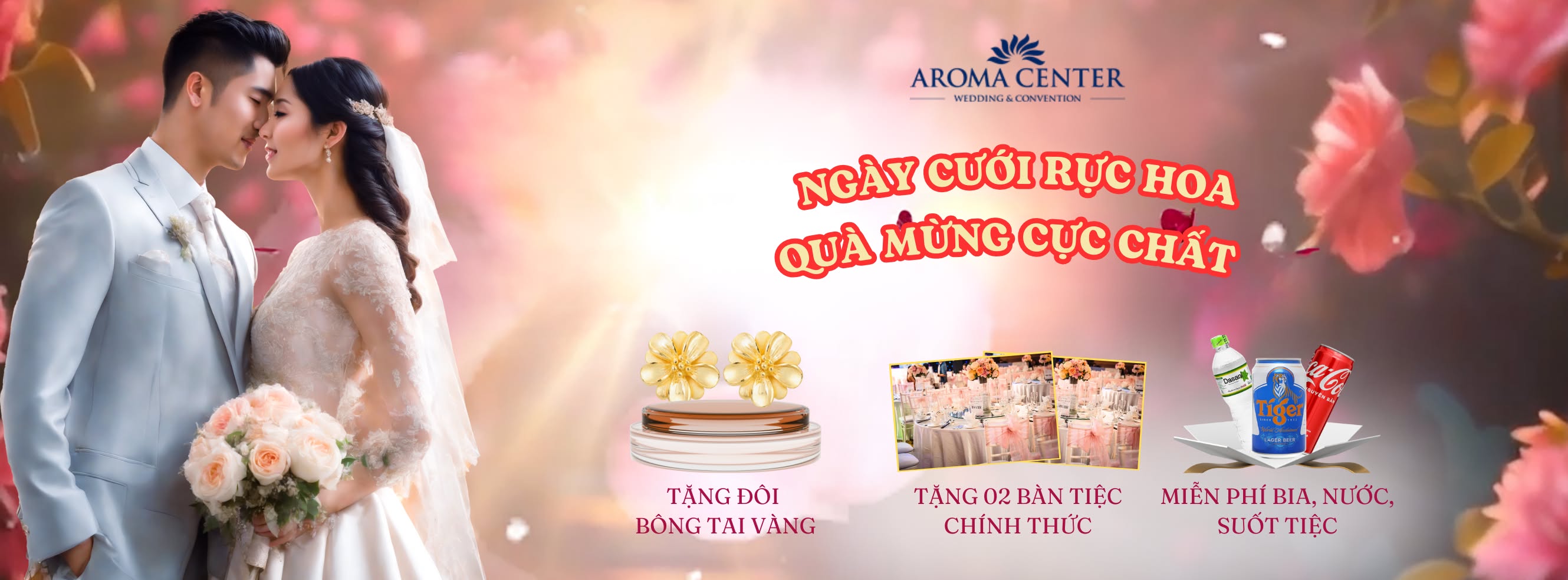 Cover image for AROMA CENTER WEDDING & CONVENTION