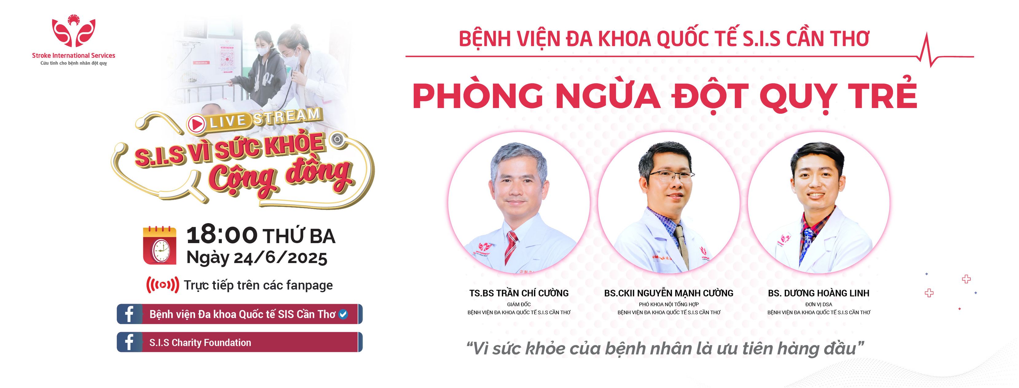 Cover image for Bệnh viện Đa khoa Quốc tế S.I.S Cần Thơ
