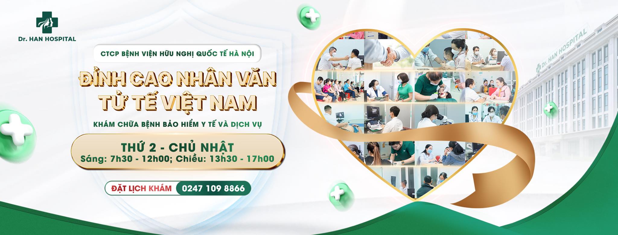 Cover image for Bệnh viện Hữu nghị Quốc tế Hà Nội - Dr. HAN HOSPITAL