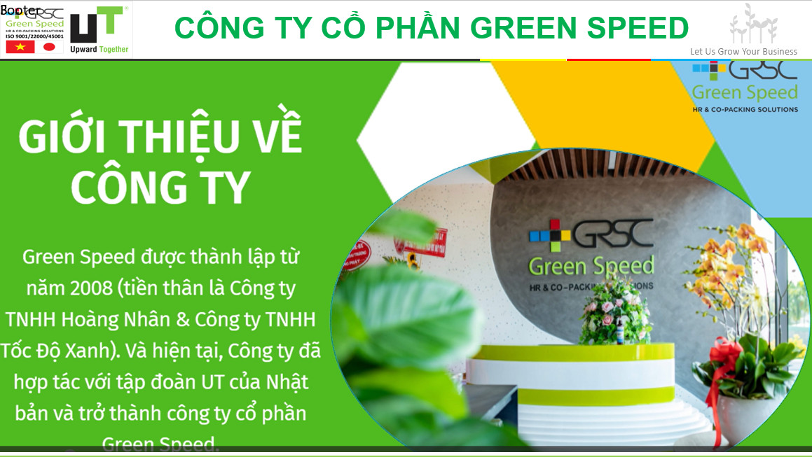 Cover image for GREEN SPEED Việt Nam