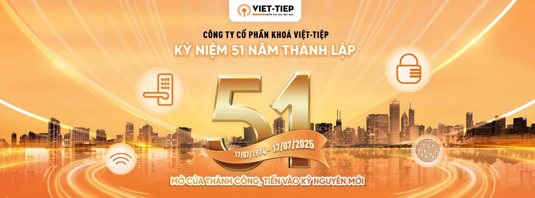 Cover image for Công Ty Cổ Phẩn Khóa Việt-Tiệp