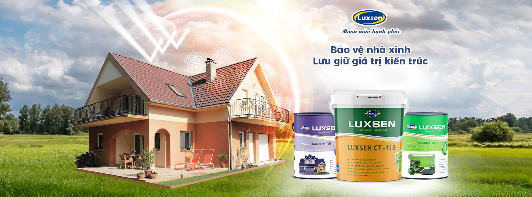 Cover image for Công Ty Cổ Phần Phát Triển Sơn Quốc Tế Luxsen