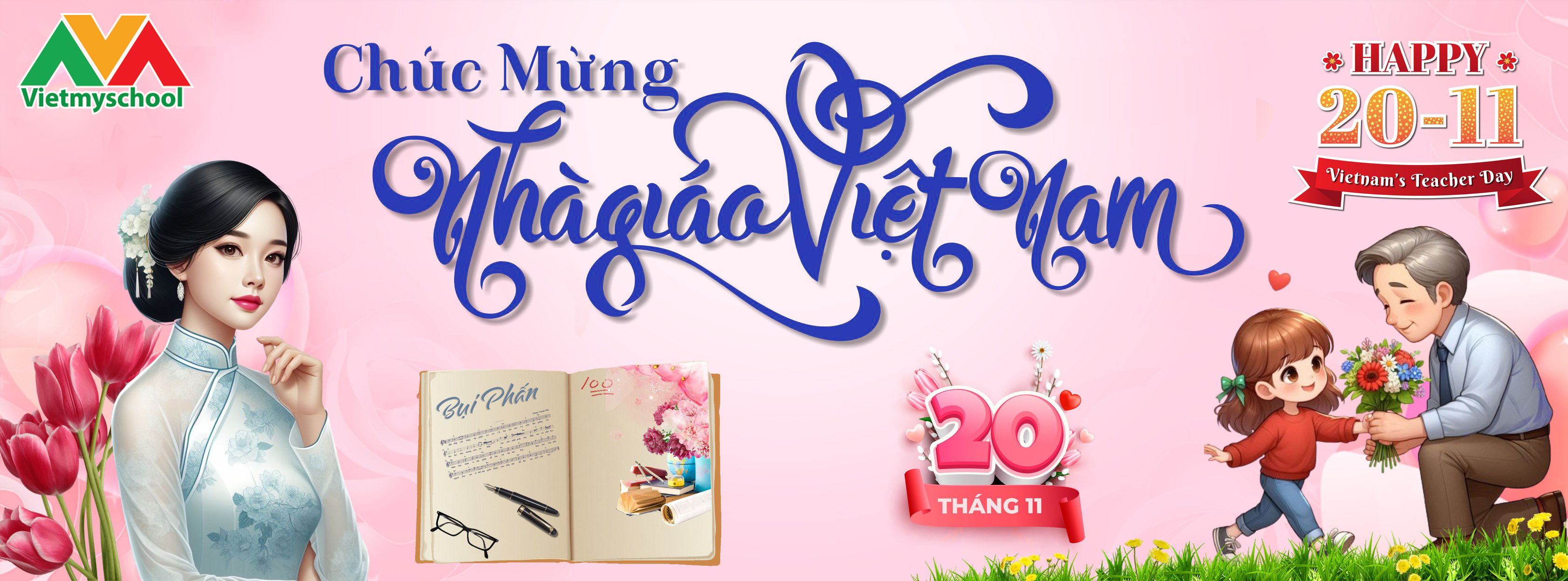 Cover image for Tập Đoàn Giáo Dục Quốc Tế Việt Mỹ - Vietmyenglish