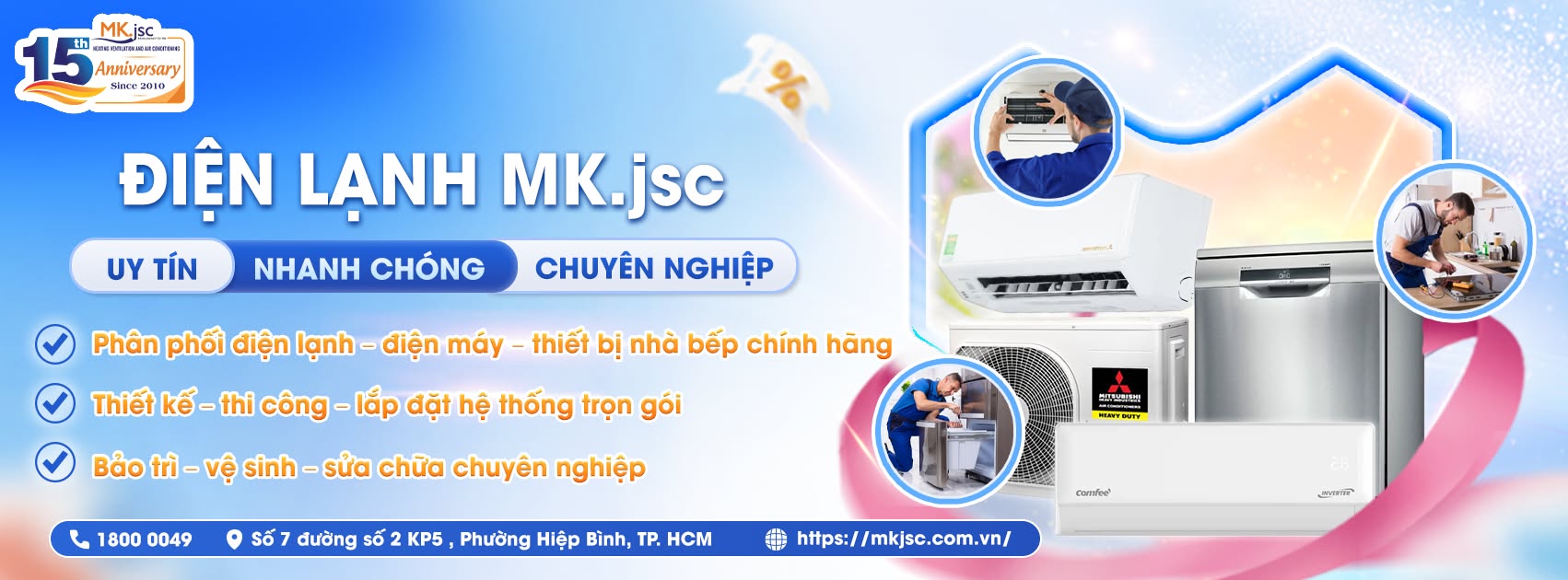 Cover image for Thương Mại Dịch Vụ Kỹ Thuật MK