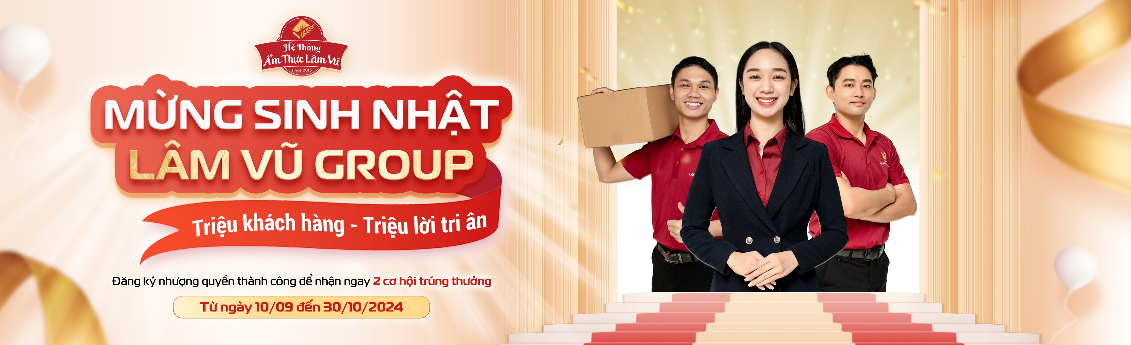 Cover image for CÔNG TY CP ẨM THỰC LÂM VŨ