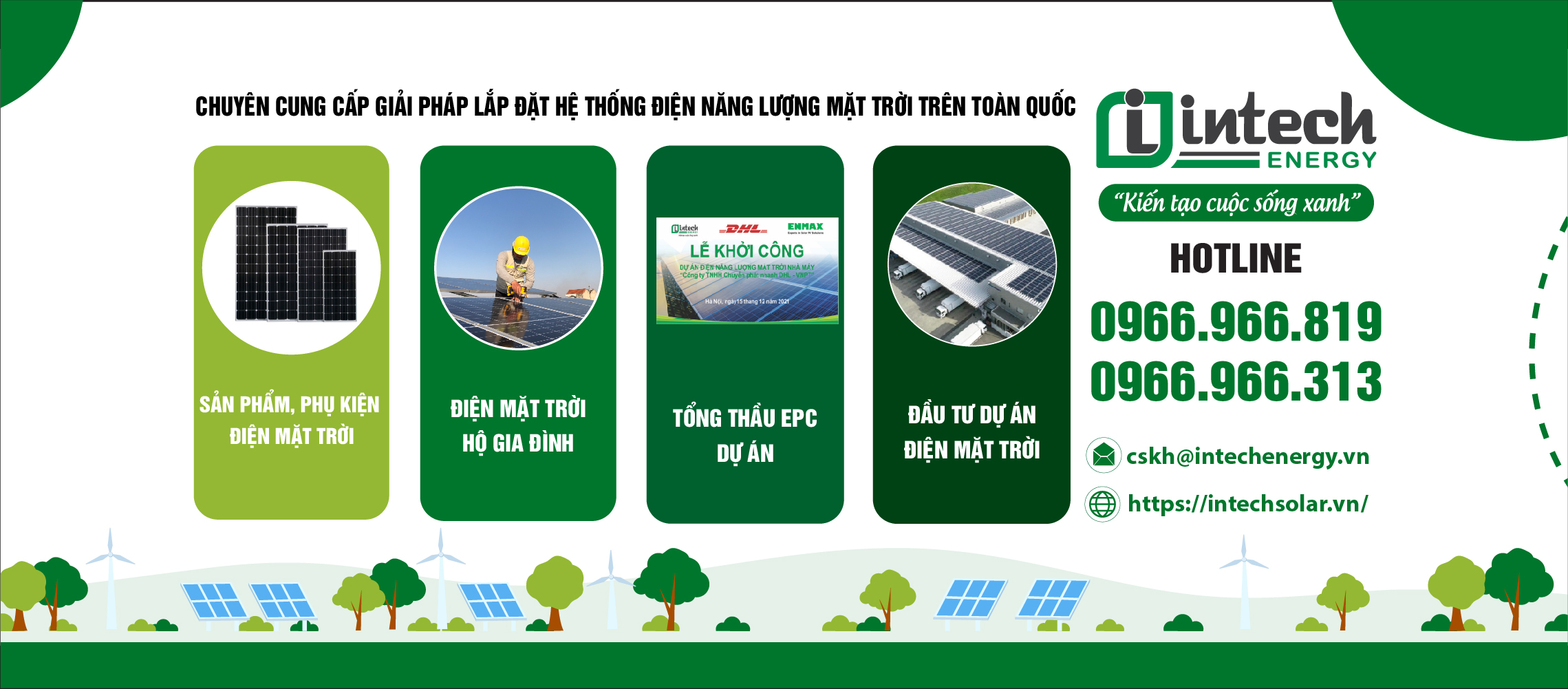 Cover image for Phát Triển Năng Lượng Xanh Intech Việt Nam