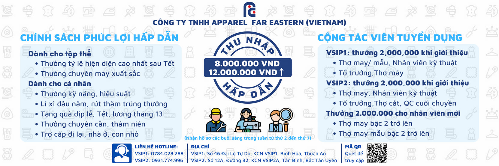 Cover image for Công Ty TNHH Apparel Far Eastern (Viet Nam)