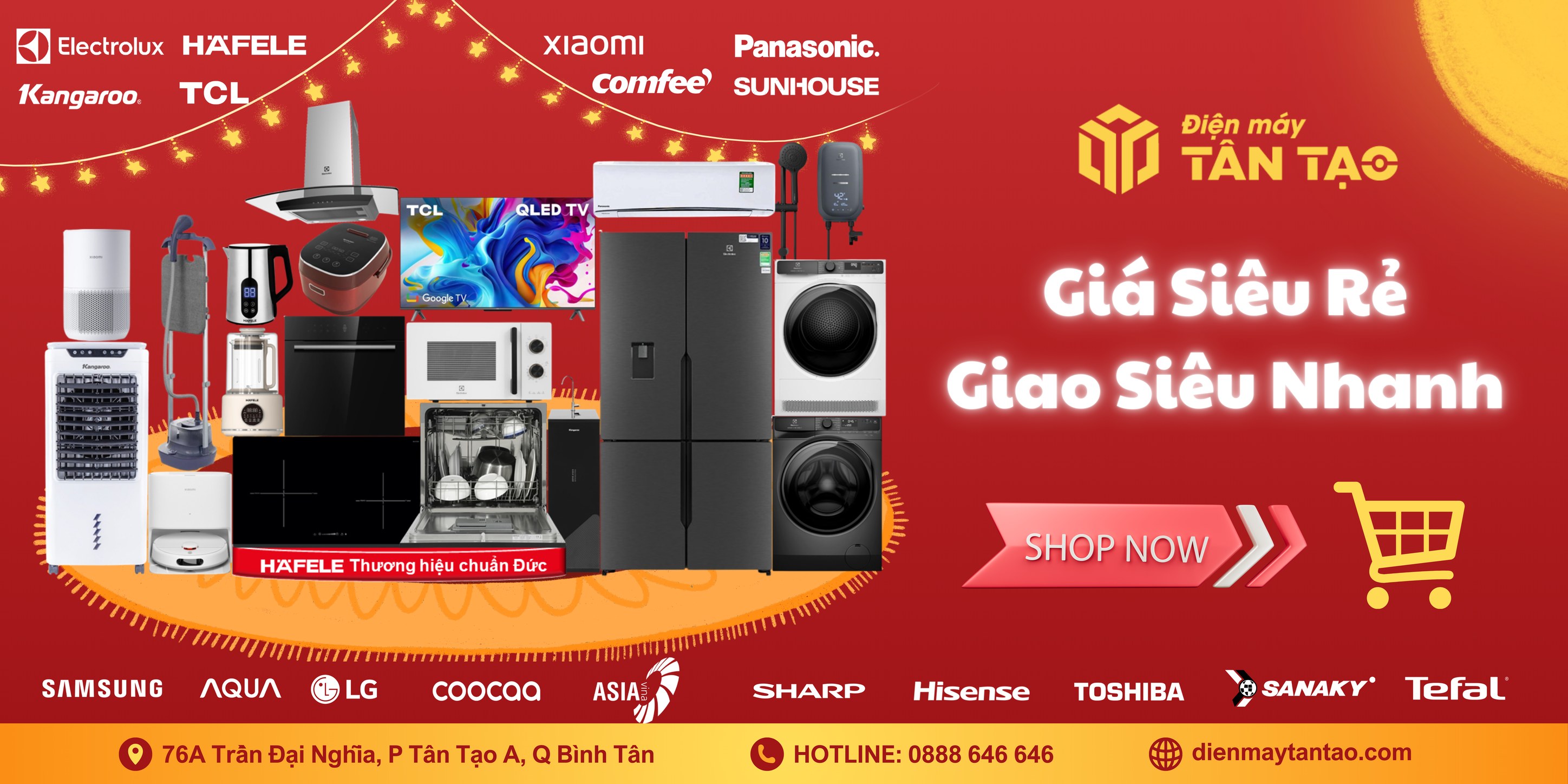 Cover image for Công Ty TNHH Điện Máy Tân Tạo