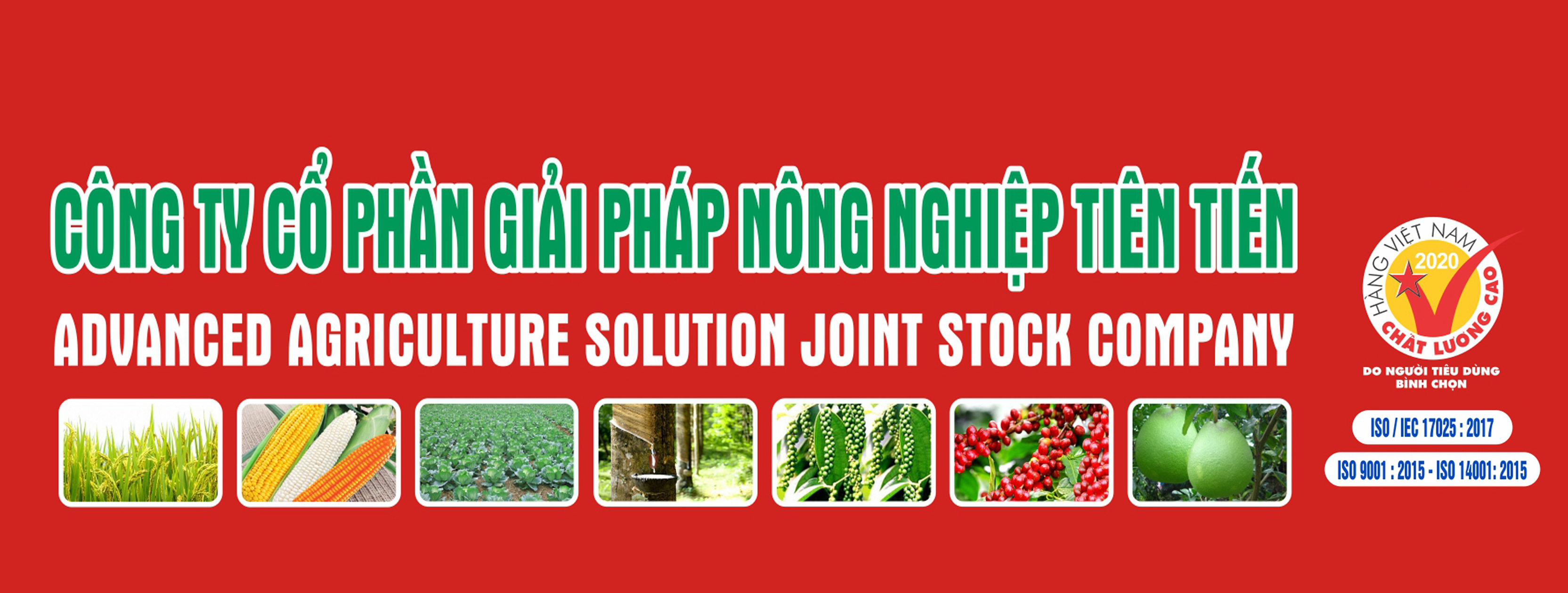 Cover image for Công Ty TNHH Giải Pháp Nông Nghiệp Tiên Tiến