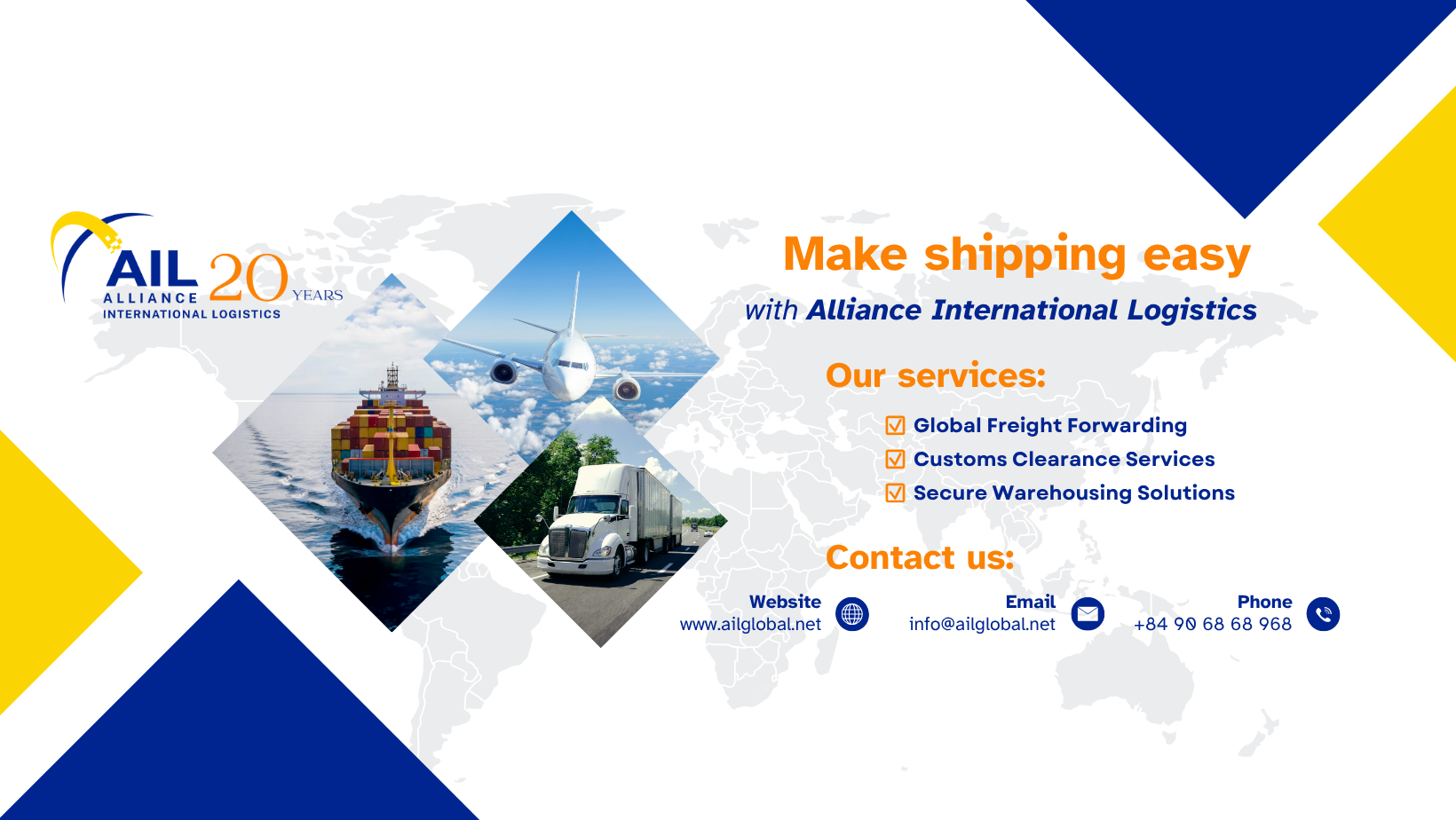 Cover image for Giao Nhận Quốc Tế Liên Minh - AIL