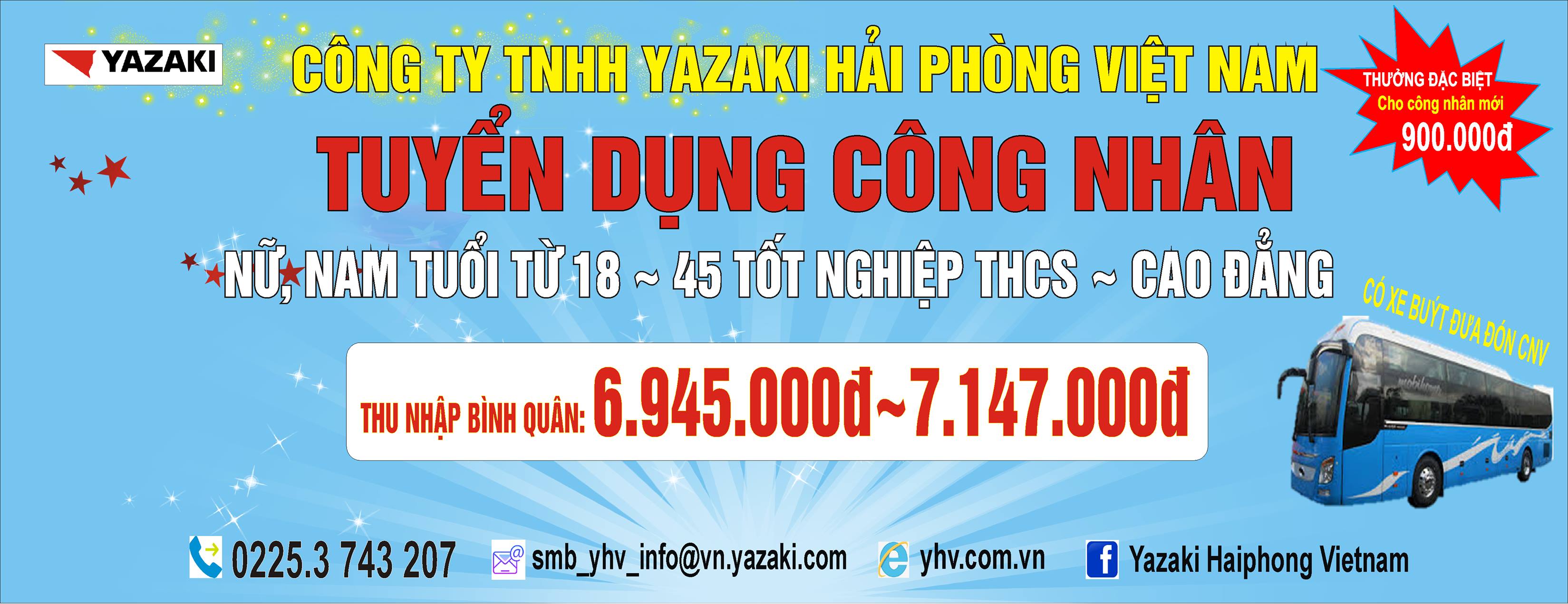 Cover image for Yazaki Hải Phòng Việt Nam