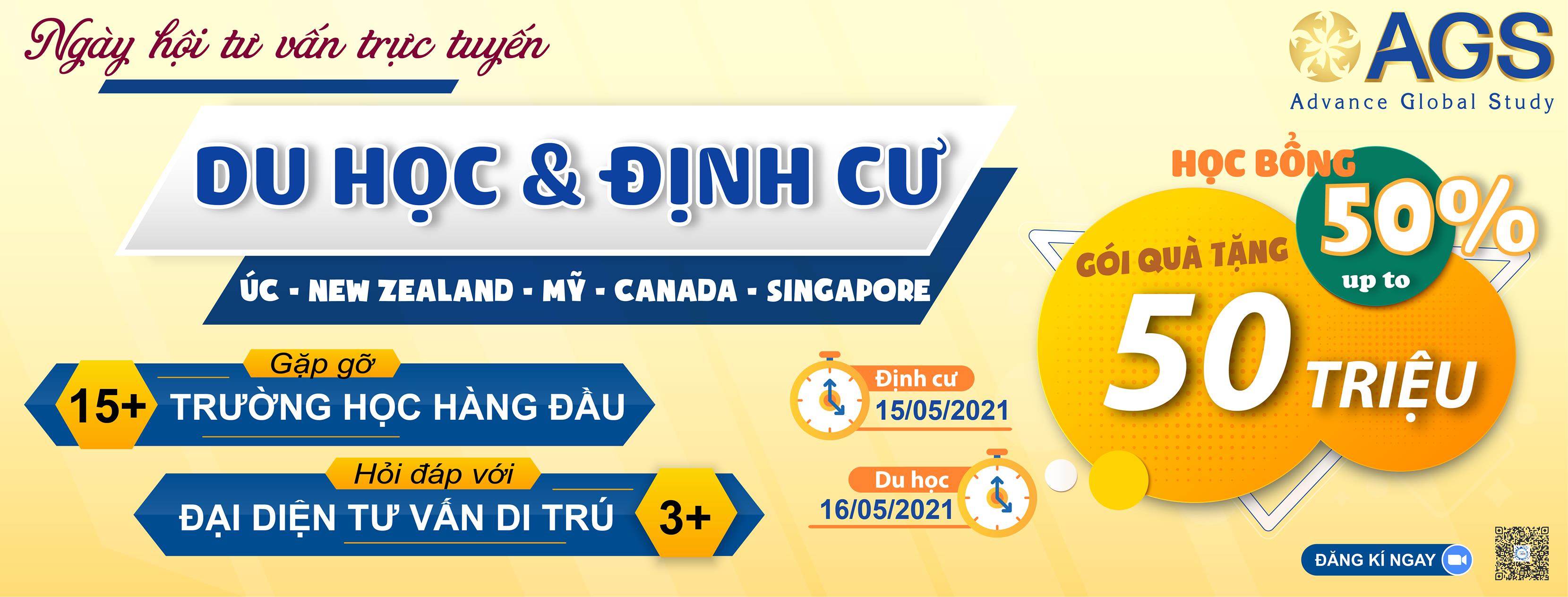 Cover image for TƯ VẤN DU HỌC VÀ VIỆC LÀM QUỐC TẾ AGS