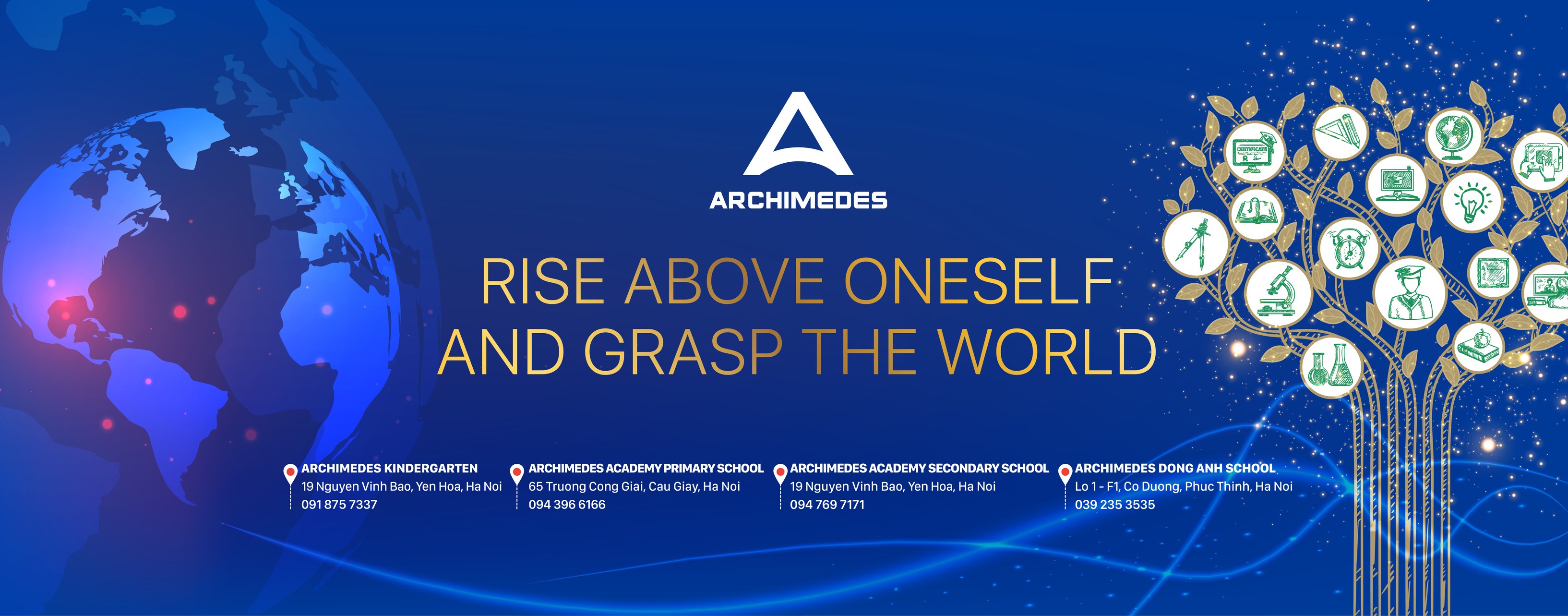 Cover image for Archimedes Đông Anh