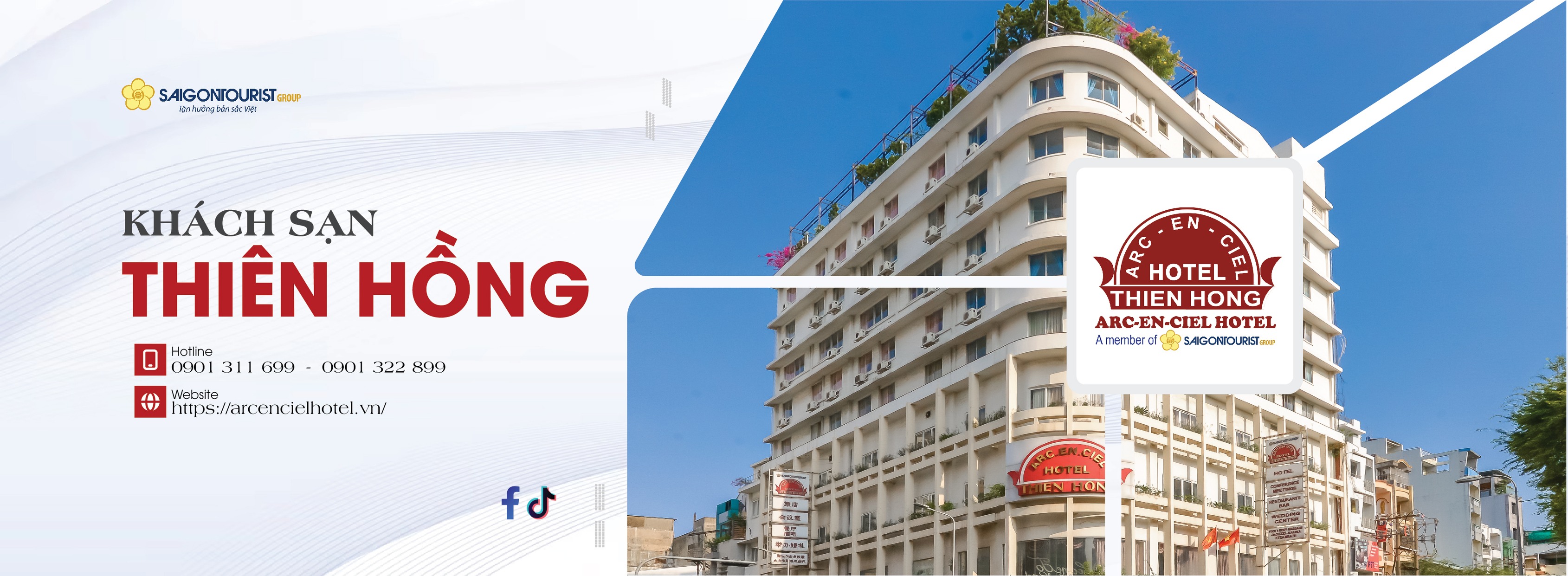 Cover image for Khách sạn Thiên Hồng