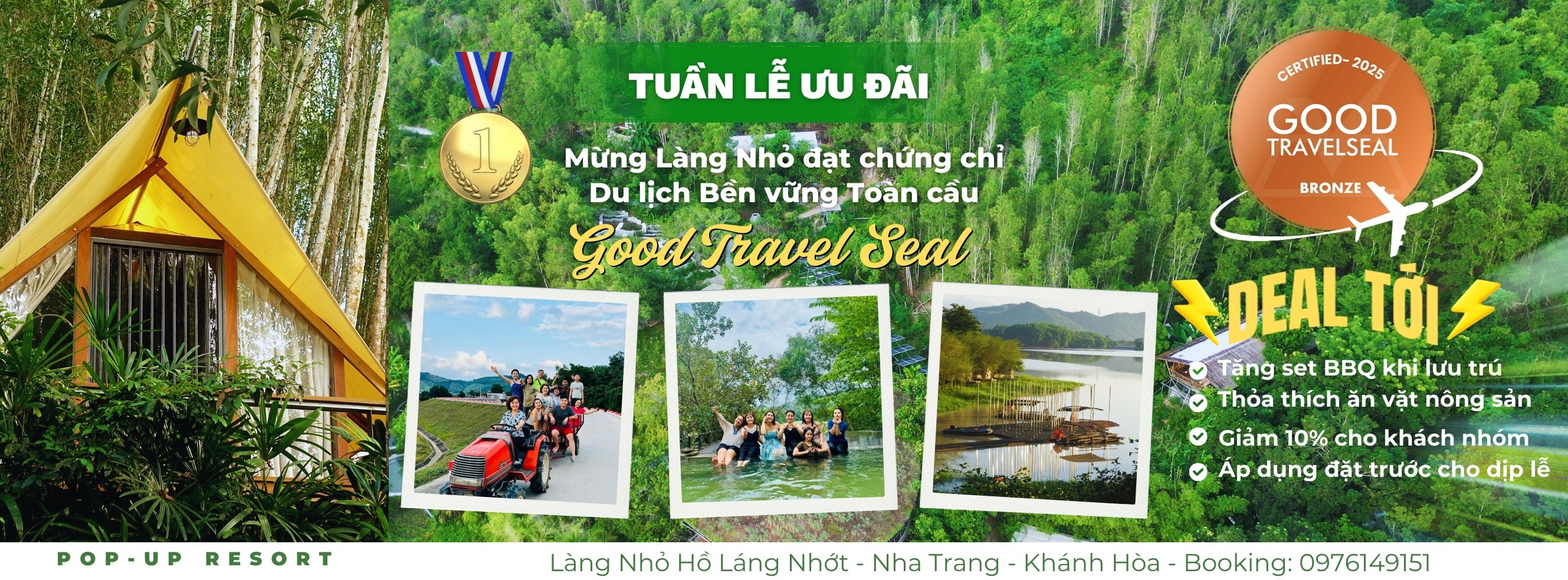 Cover image for Khu Du Lịch Làng Nhỏ