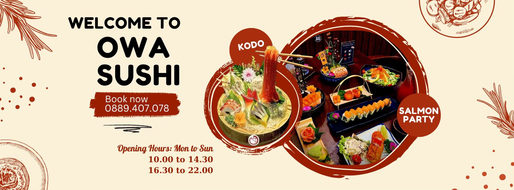 Cover image for OWA SUSHI