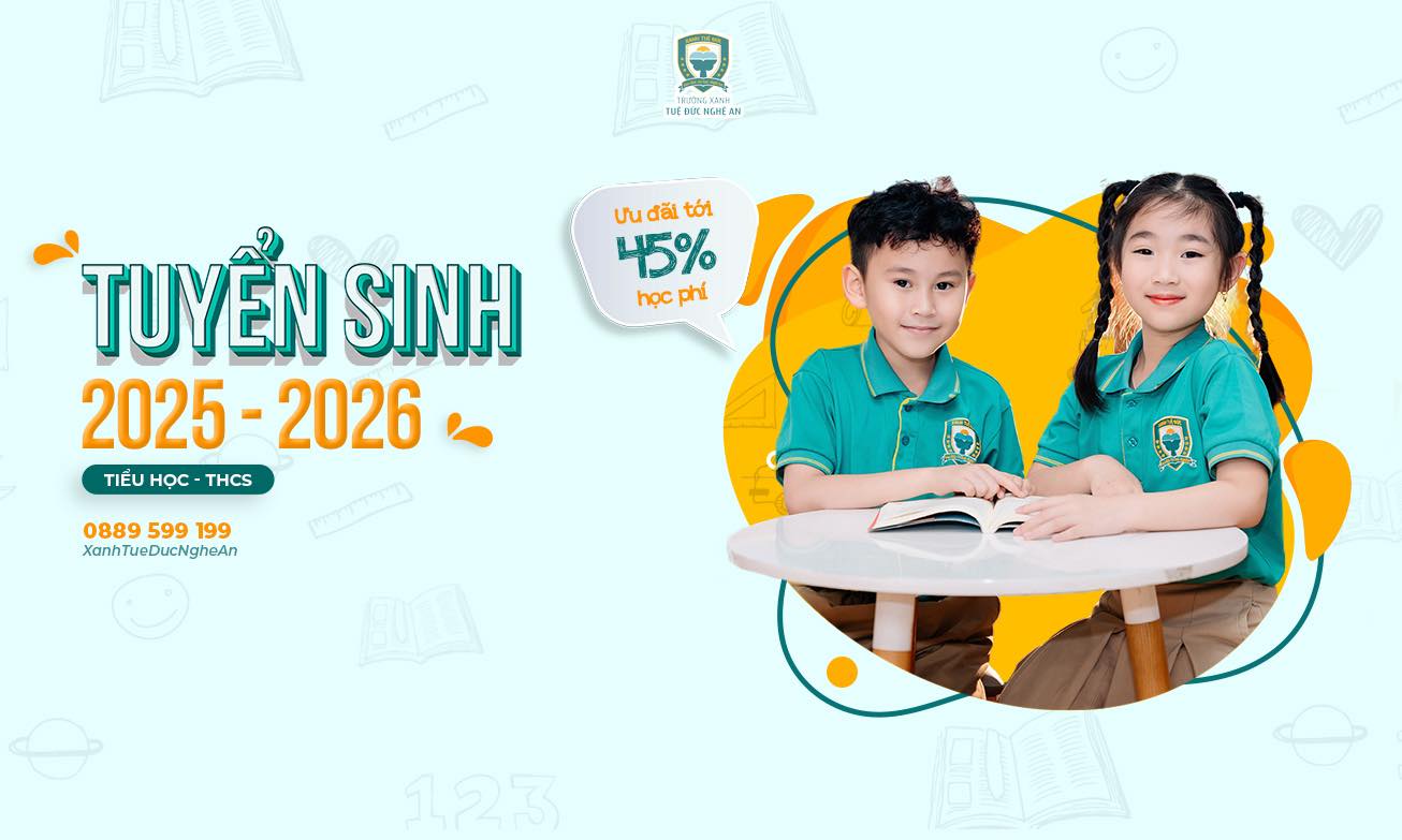 Cover image for Trường Xanh Tuệ Đức Nghệ An