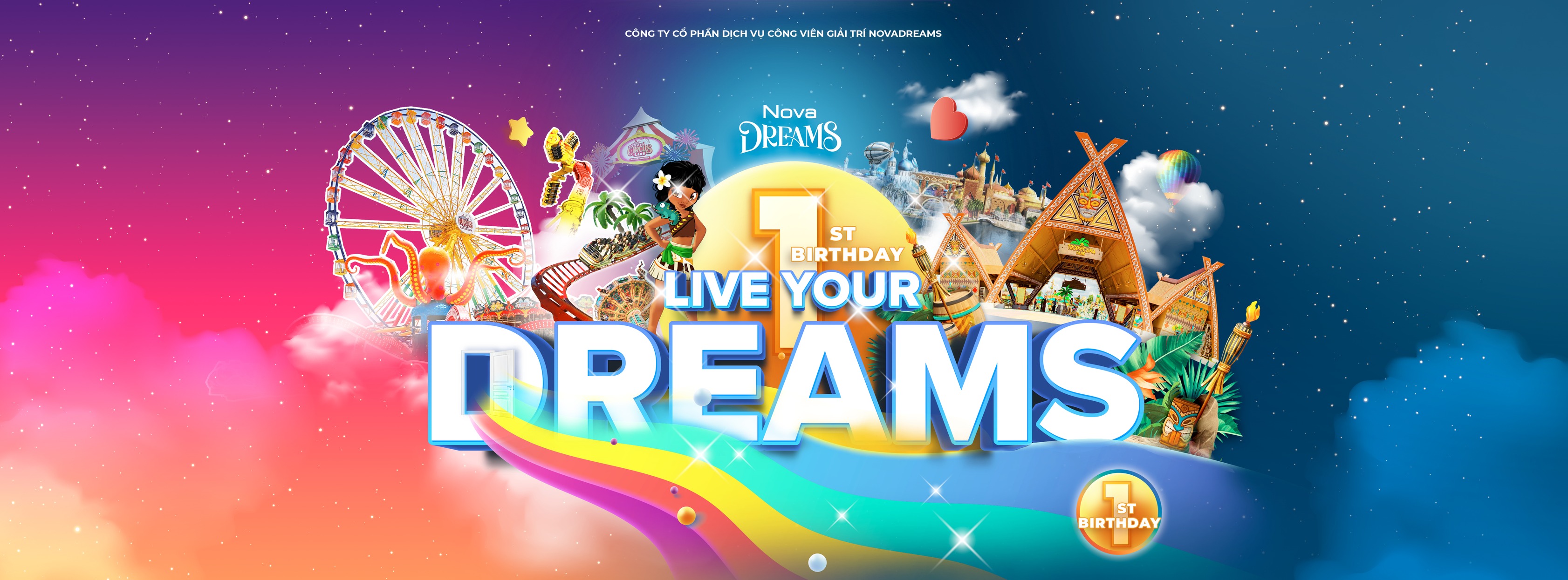 Cover image for Công Viên Giải Trí Novadreams