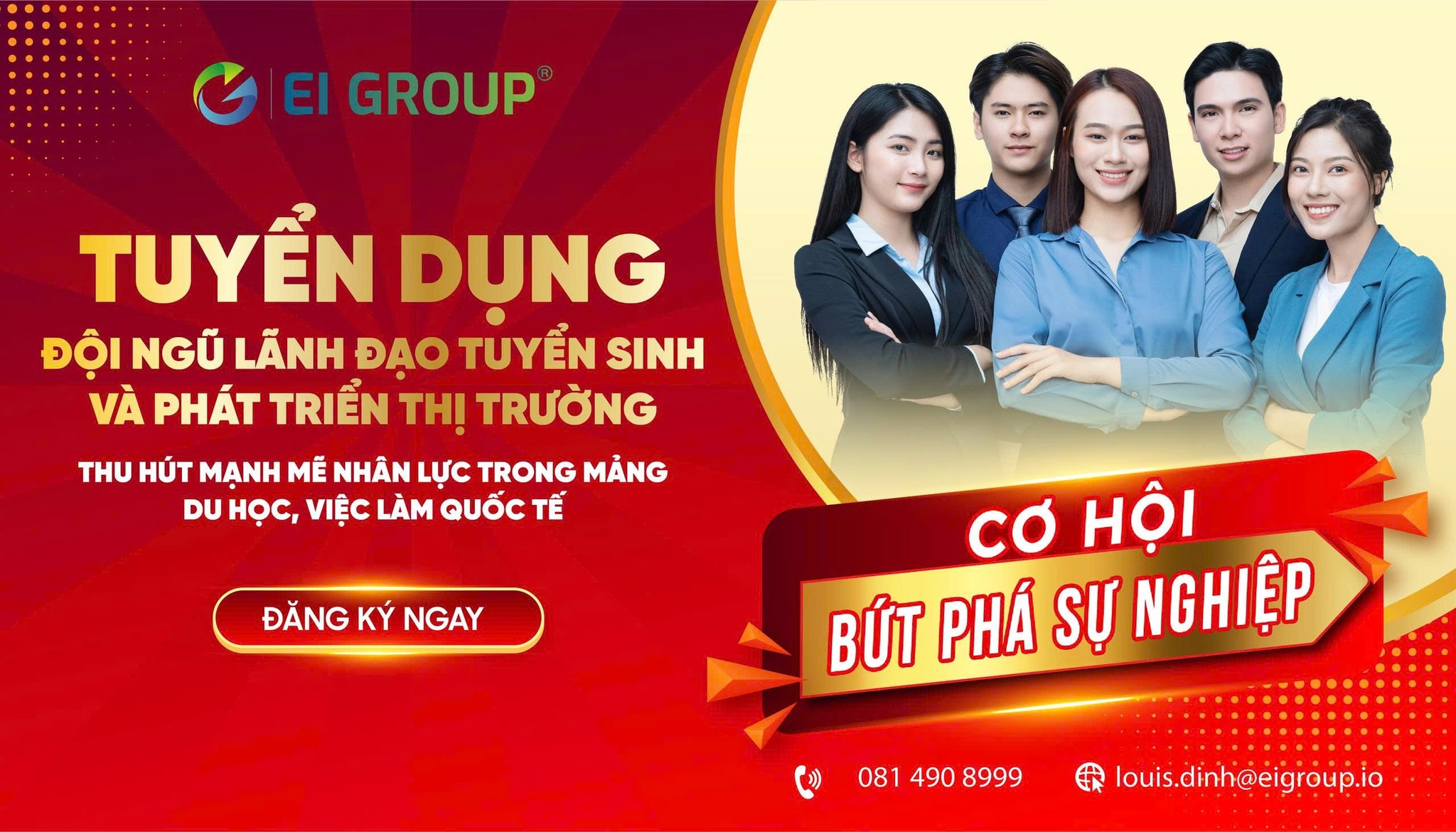 Cover image for Công ty Cổ phần Tập đoàn giáo dục và đầu tư EI