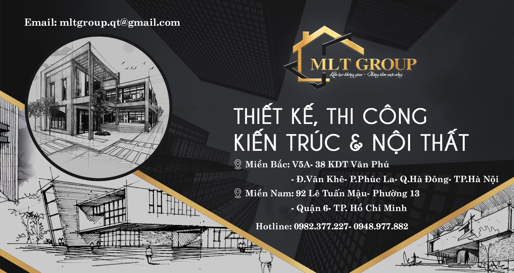 Cover image for THIẾT KẾ XÂY DỰNG VÀ NỘI THẤT MLT