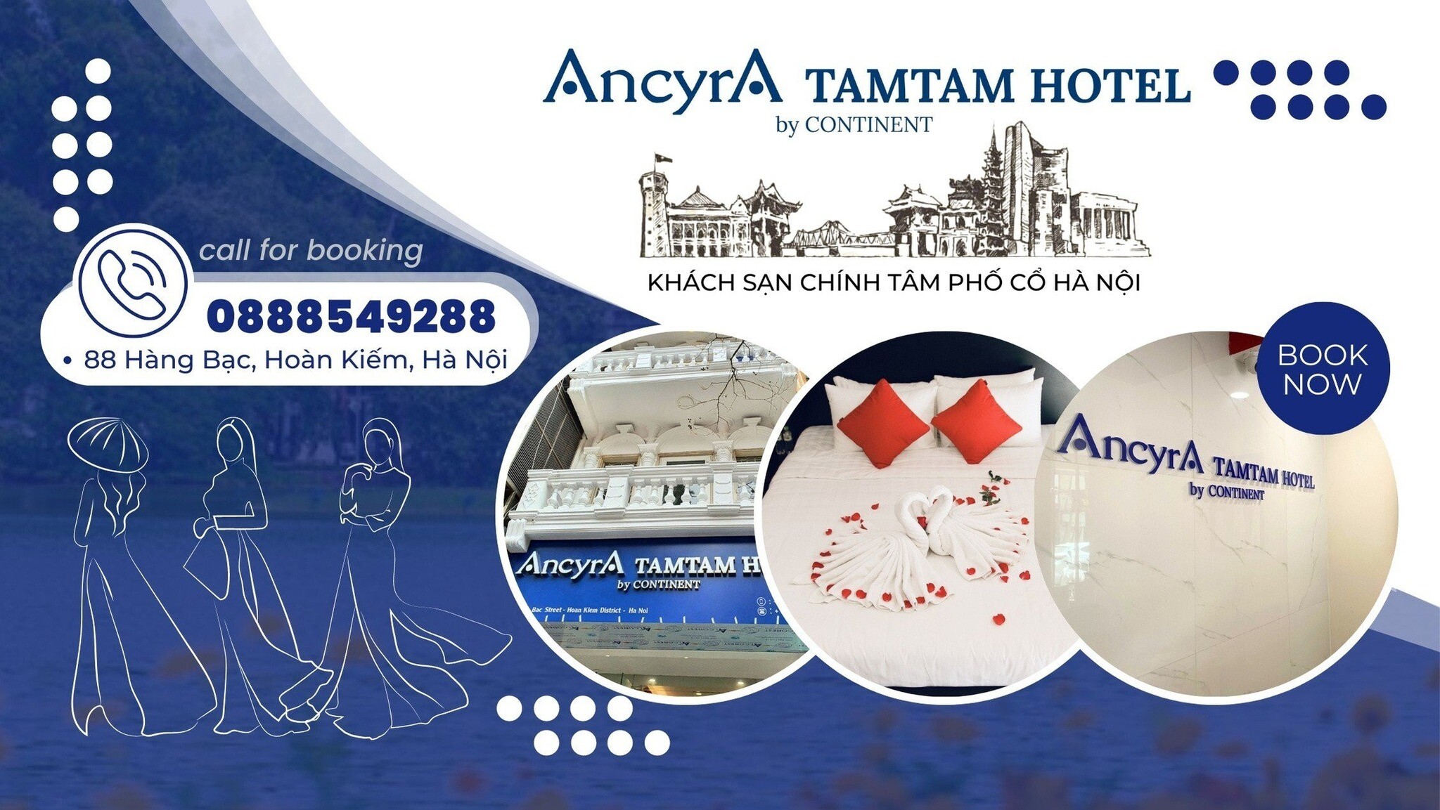 Cover image for Khách Sạn Ancyra Tam Tam