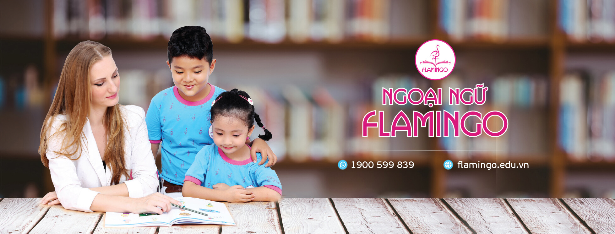 Cover image for Ngoại ngữ Thần Đồng/Flamingo