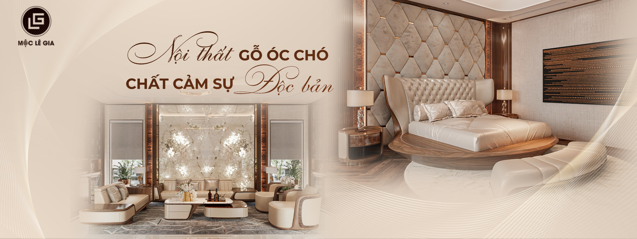 Cover image for NỘI THẤT MỘC LÊ GIA