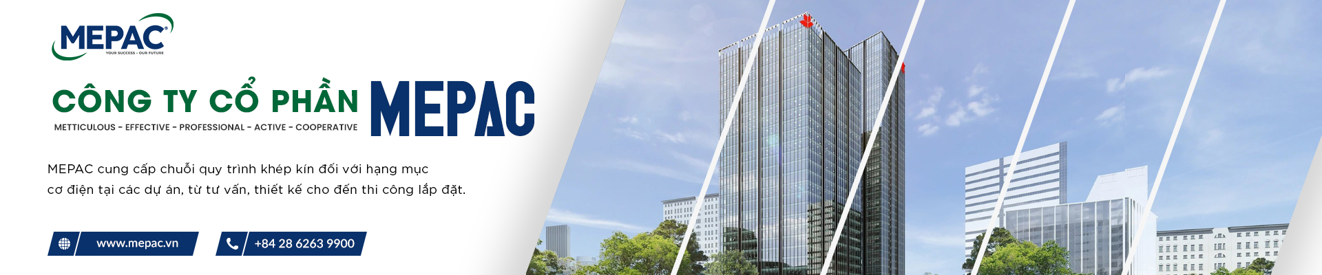 Cover image for Công ty CP Mepac