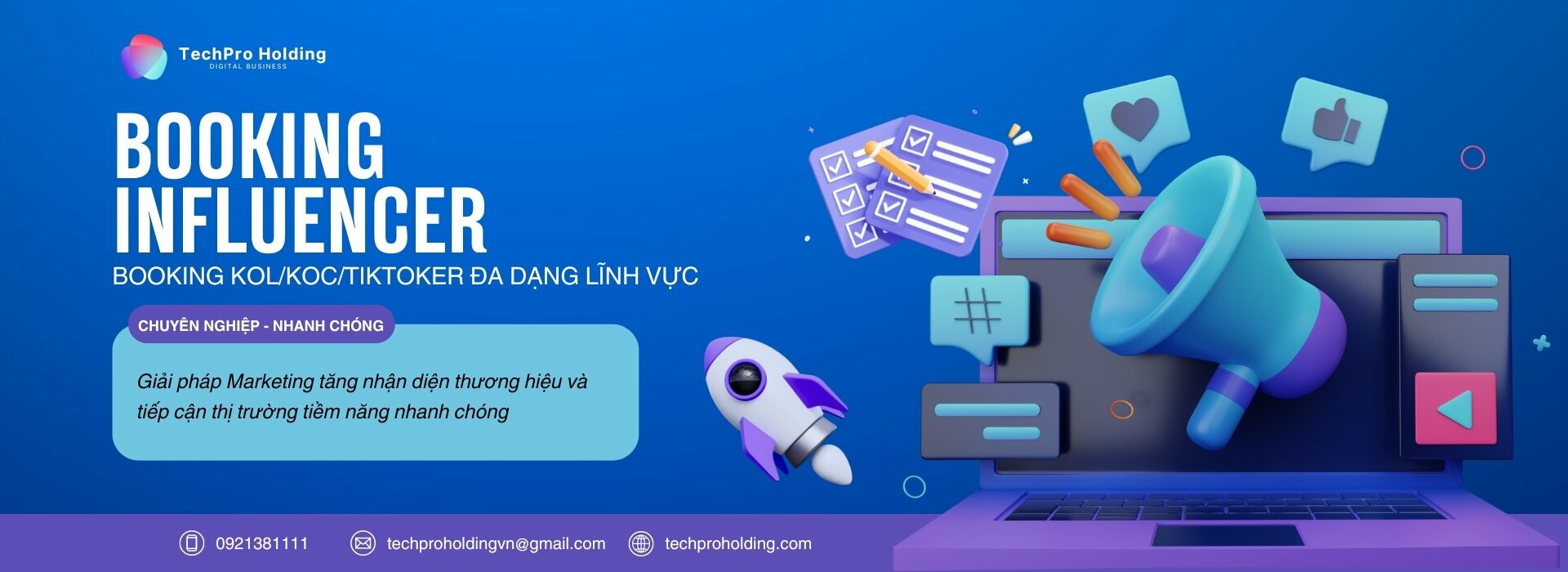 Cover image for ĐẦU TƯ CÔNG NGHỆ TECHPRO HOLDING