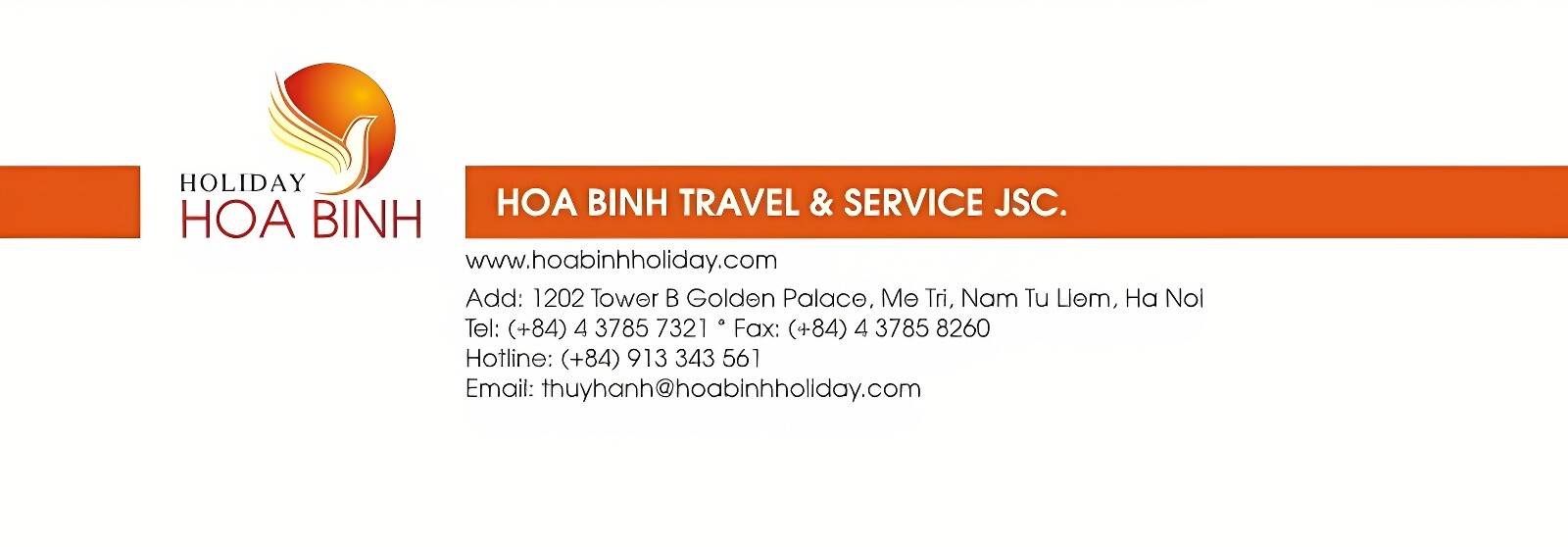 Cover image for Công Ty Cổ Phần Đầu Tư Du Lịch Hòa Bình