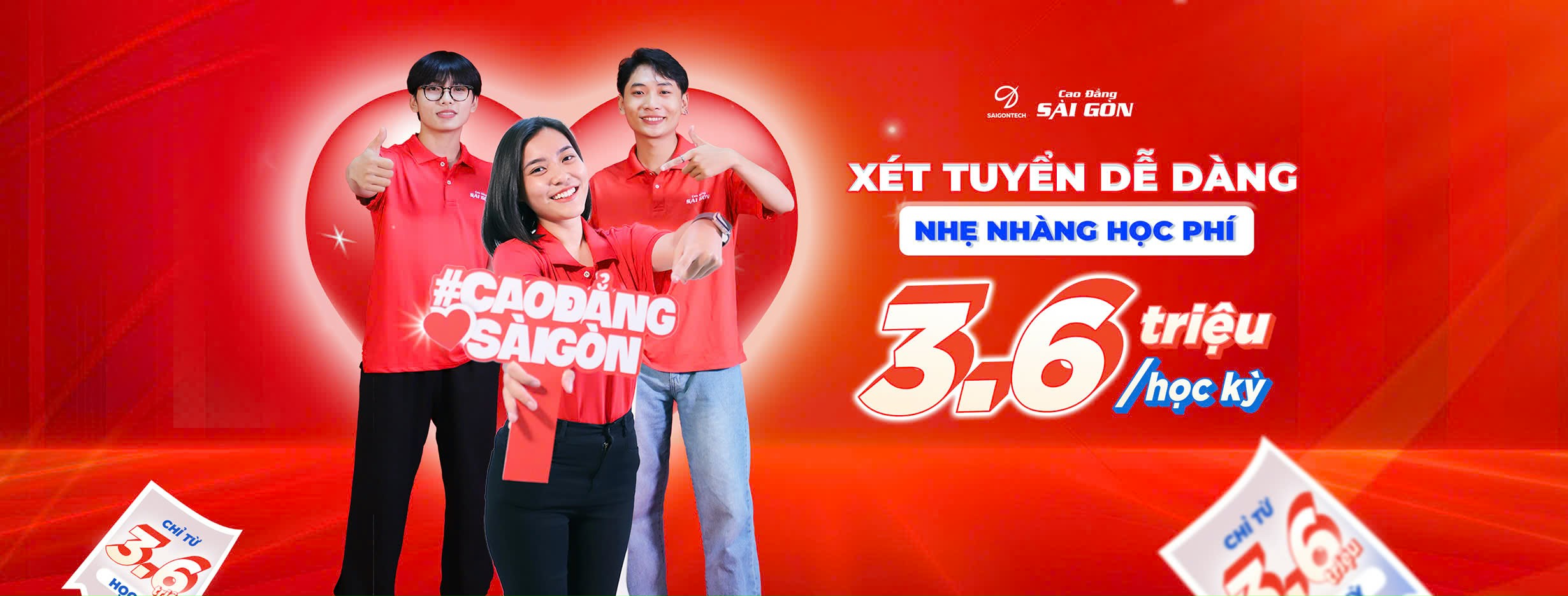 Cover image for Cao đẳng Sài Gòn (SaigonTech)