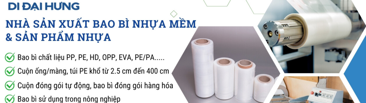 Cover image for Di Đại Hưng - Bao bì nhựa Đại Hưng