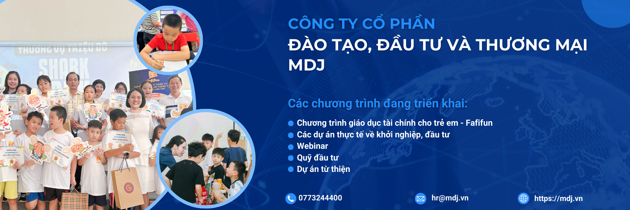 Cover image for Đào Tạo Đầu Tư và Thương Mại MDJ - Fafifun Club