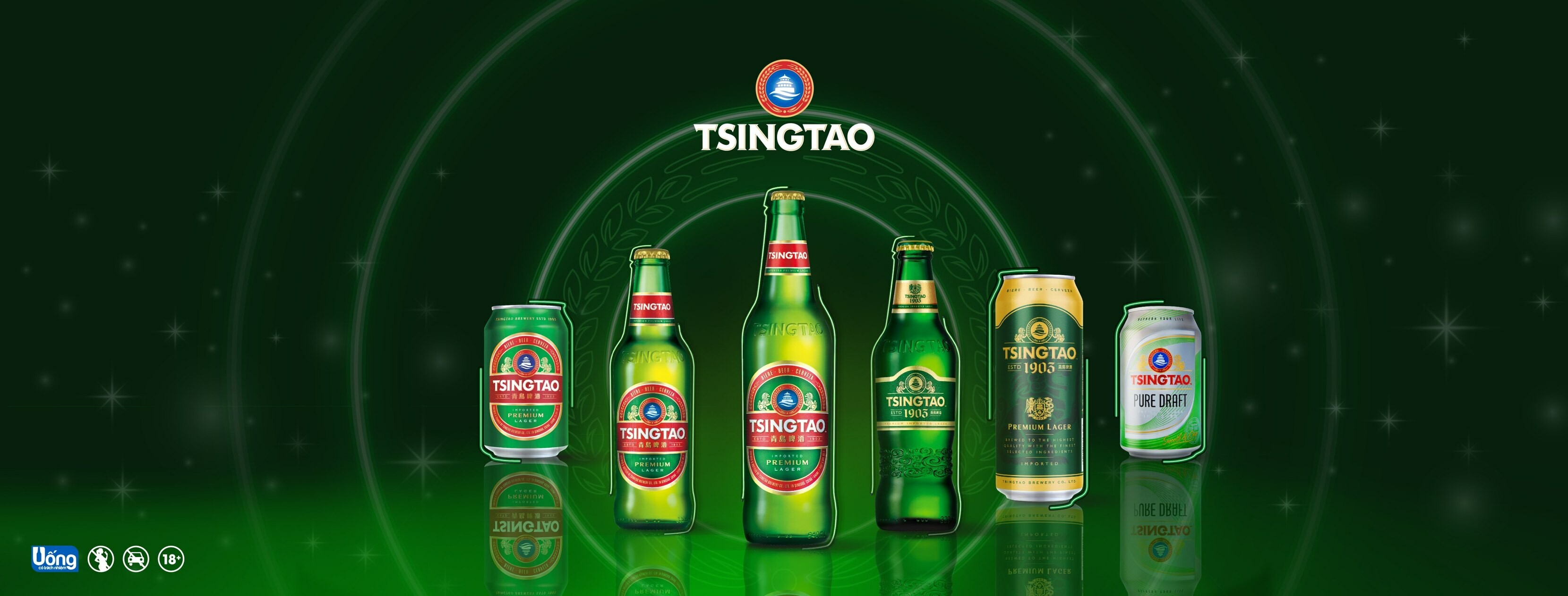 Cover image for Bia Tsingtao Việt Nam