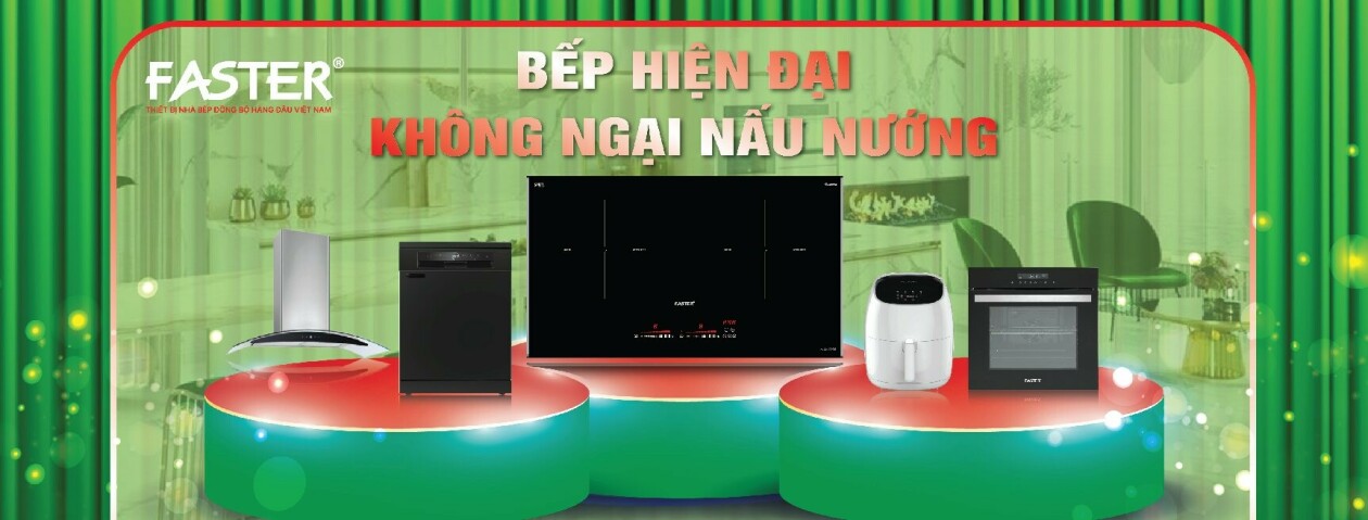 Cover image for Thiết Bị Nhà Bếp Faster