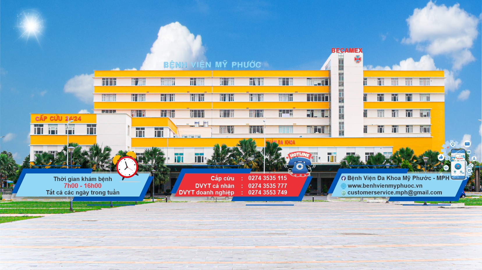 Cover image for Bệnh Viện Mỹ Phước