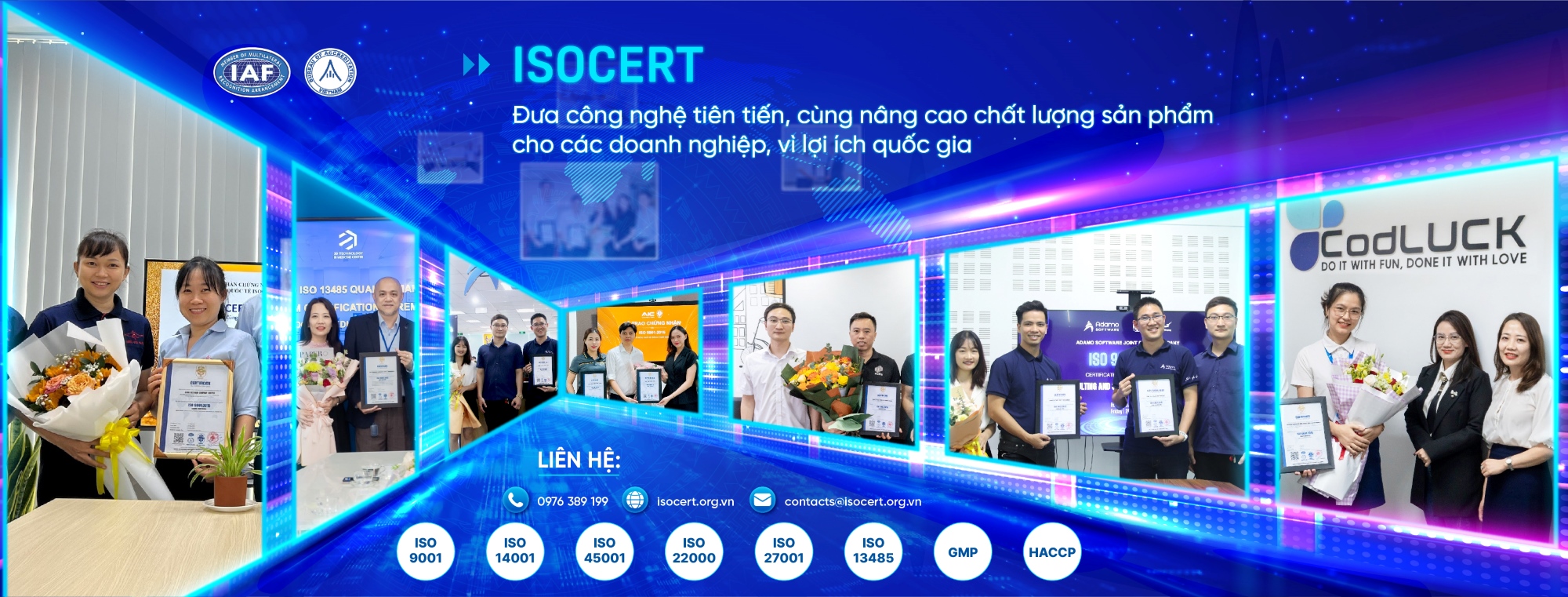 Cover image for Giám Định Quốc Tế Isocert