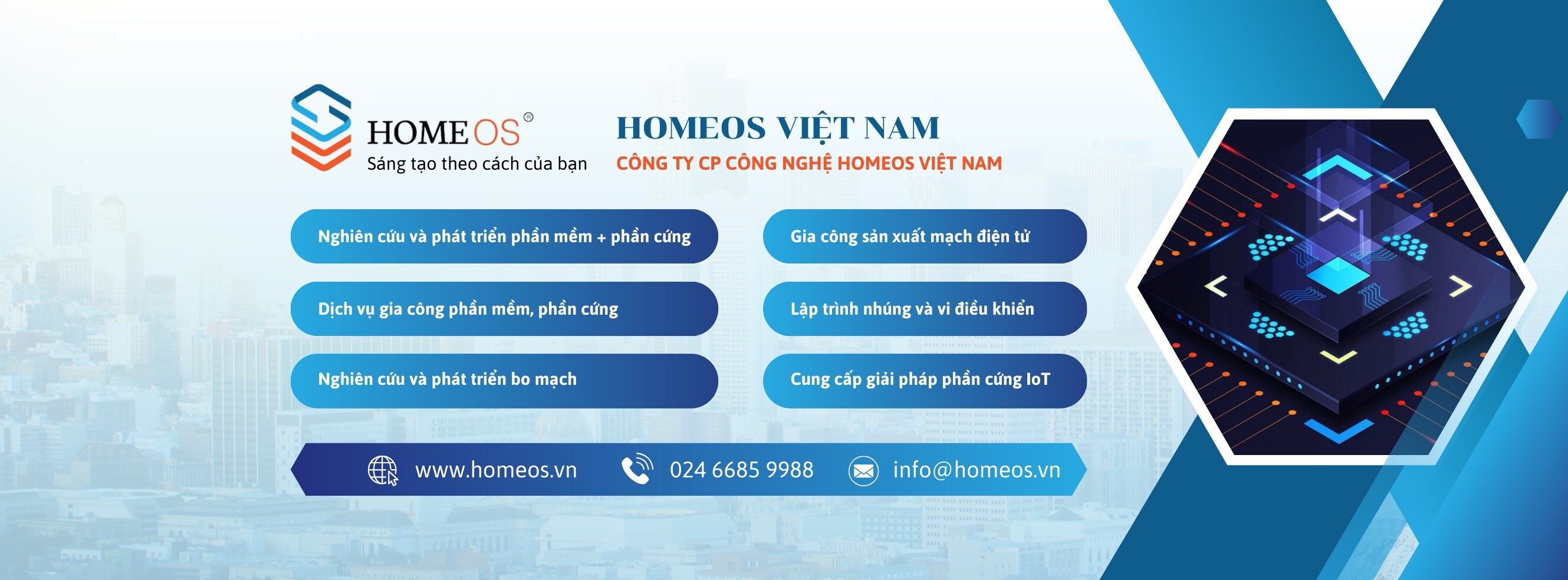 Cover image for CÔNG NGHỆ HOMEOS VIỆT NAM