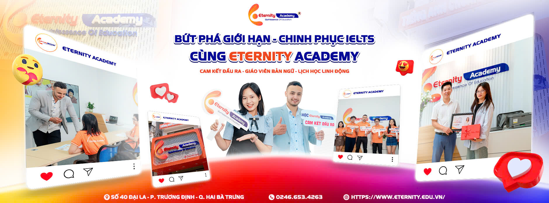 Cover image for ETERNITY ACADEMY