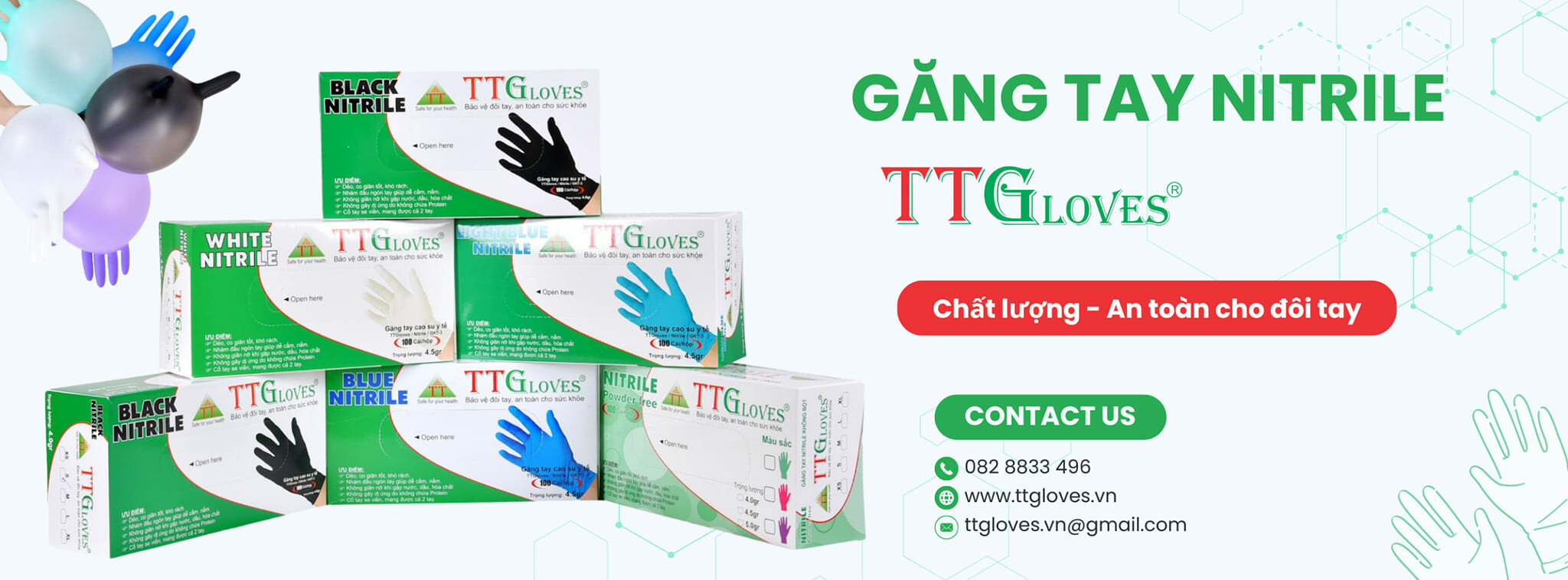 Cover image for Sản Xuất Thương Mại Toàn Tâm Gloves