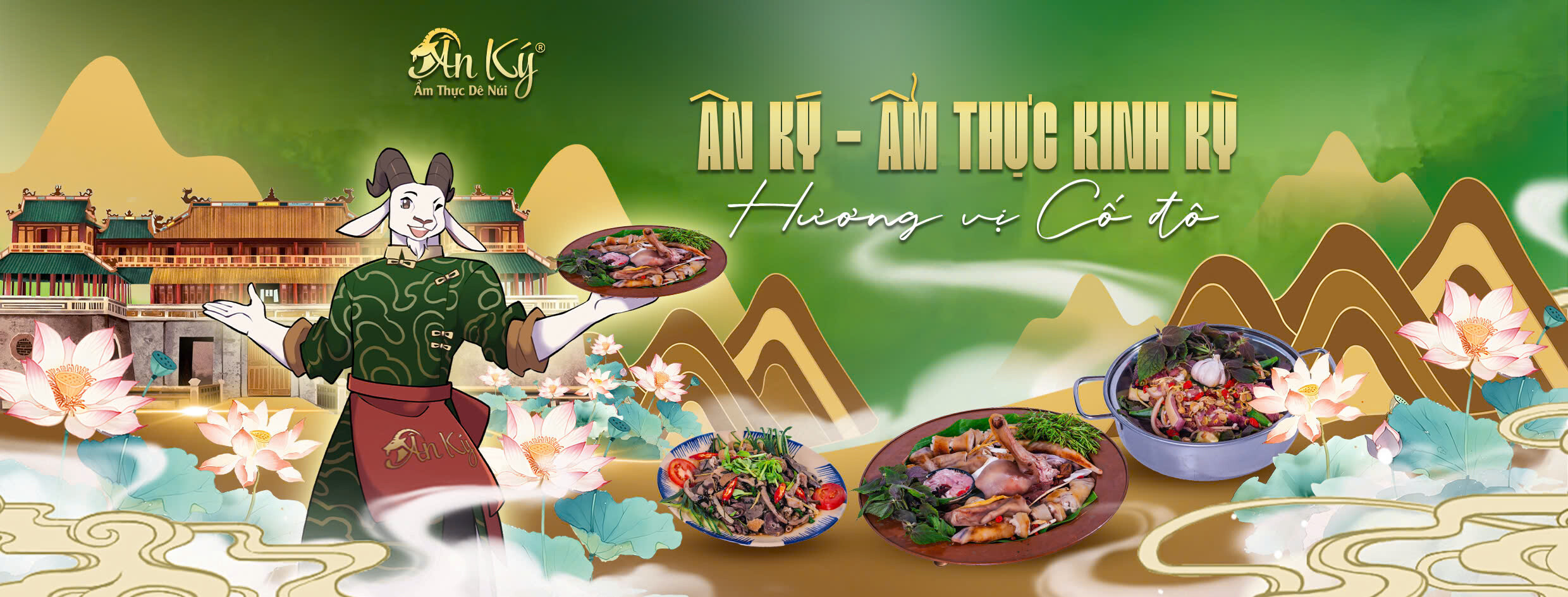 Cover image for ÂN KÝ – ẨM THỰC DÊ NÚI
