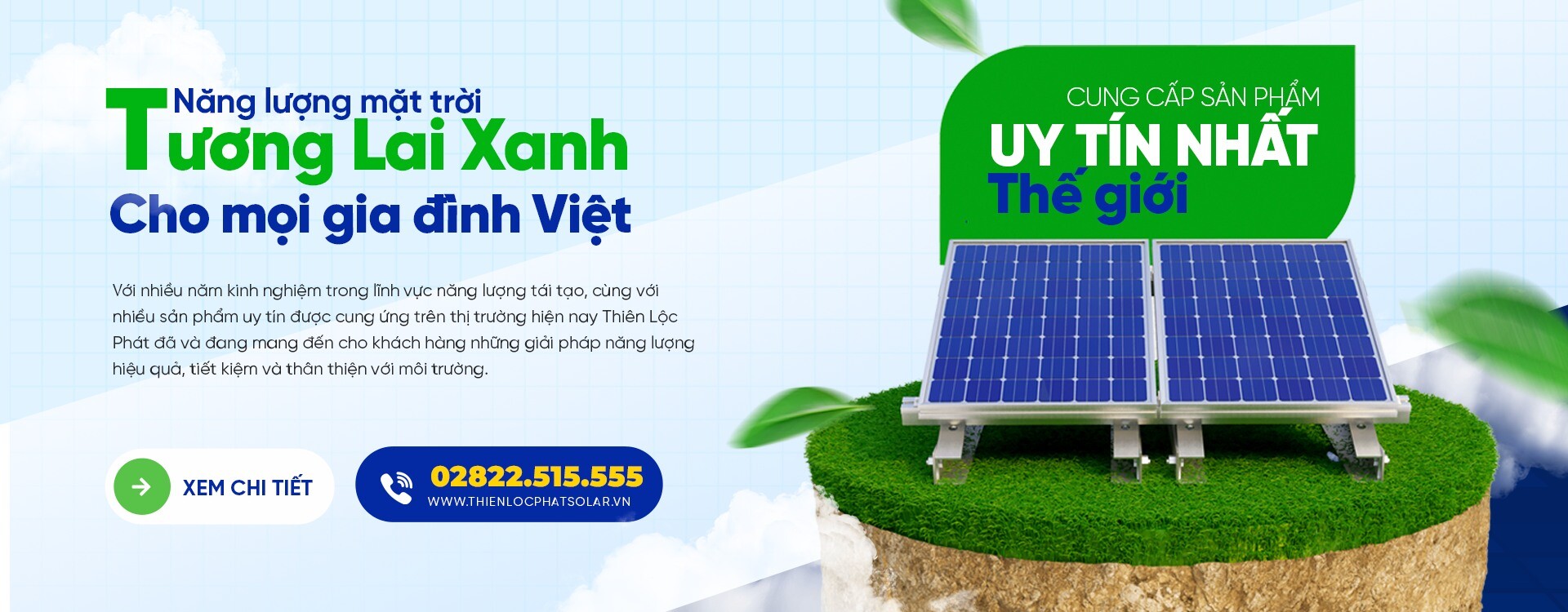 Cover image for NĂNG LƯỢNG XANH THIÊN LỘC PHÁT