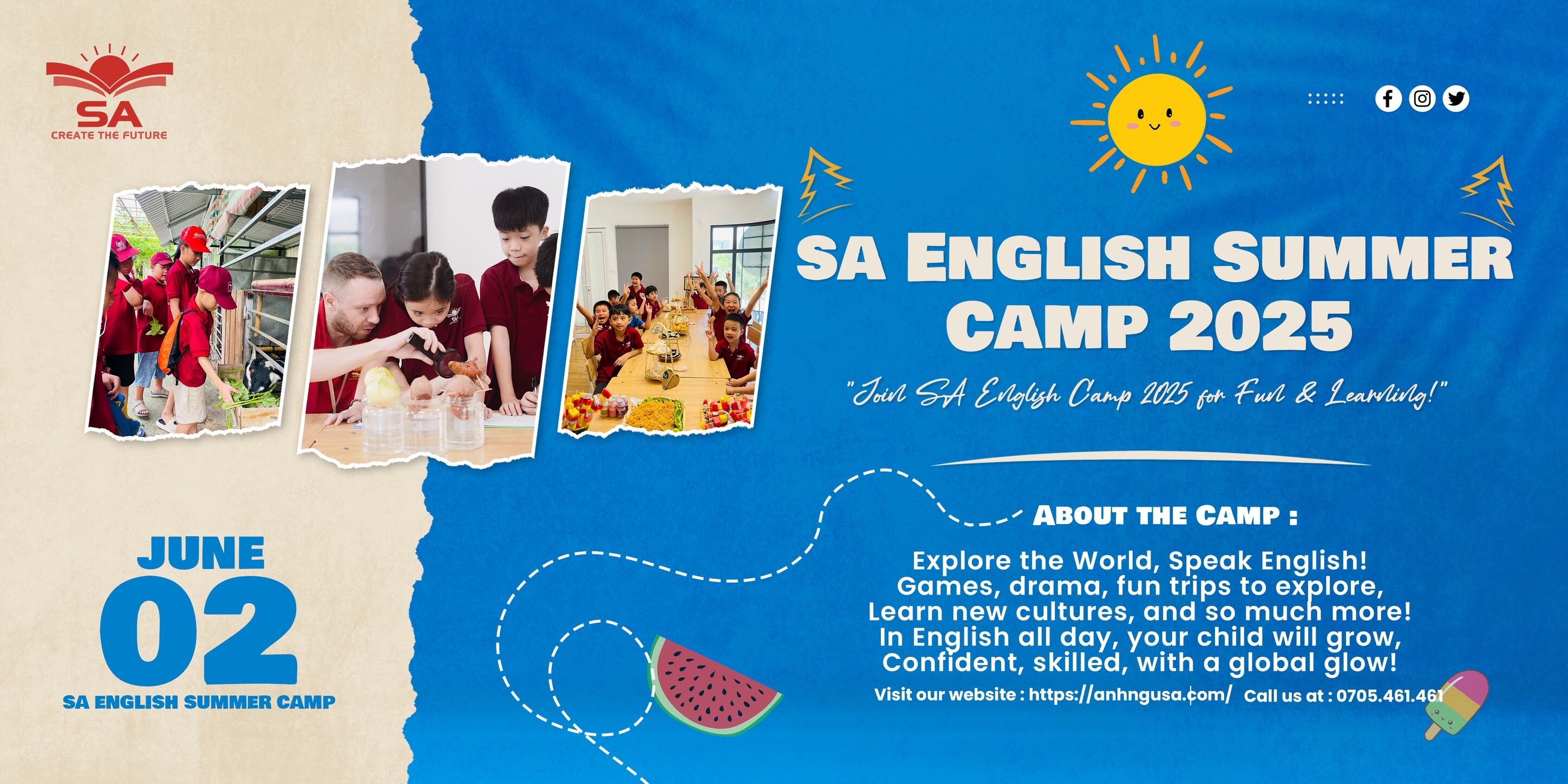 Cover image for Trung Tâm Anh Ngữ SA