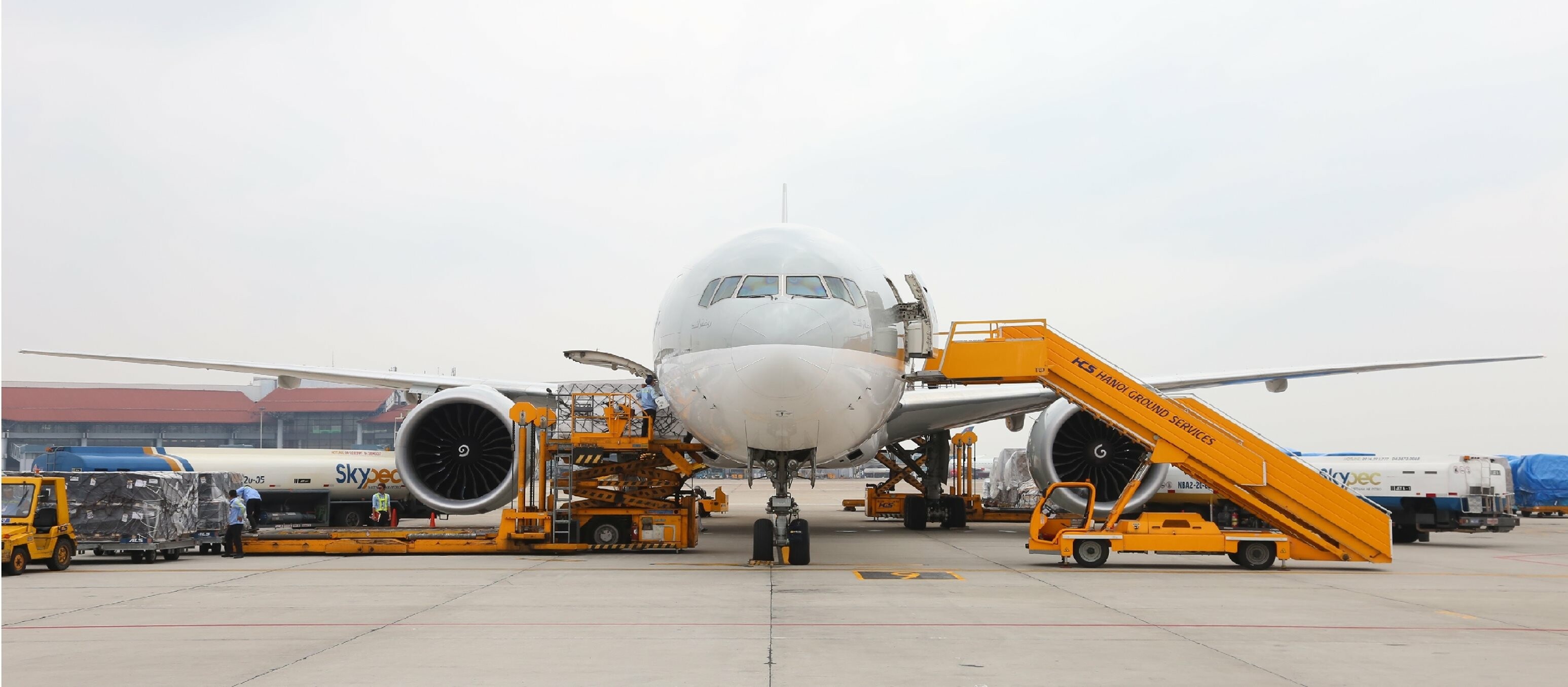 Cover image for Công Ty Cổ Phần Phục Vụ Mặt Đất Hà Nội