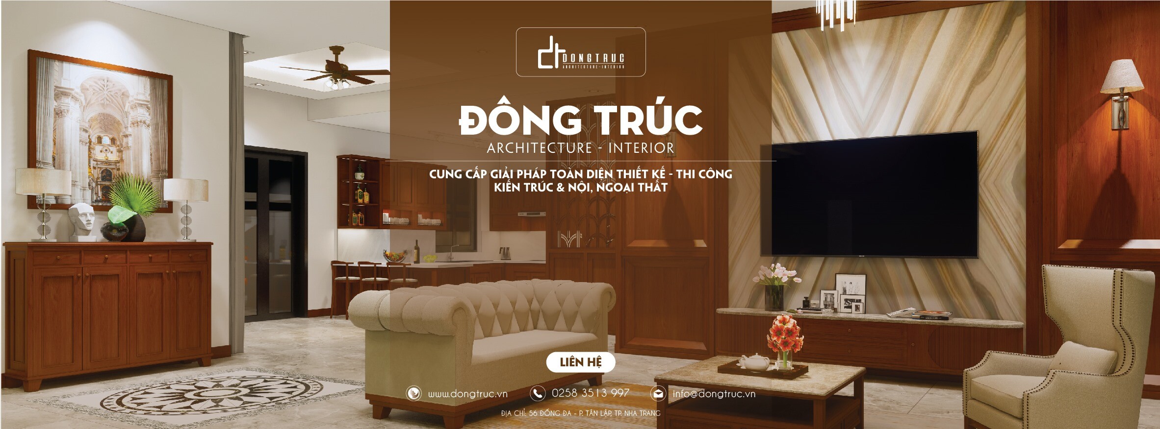 Cover image for Xây Dựng, Thương Mại Và Trang Trí Nội Thất Đông Trúc