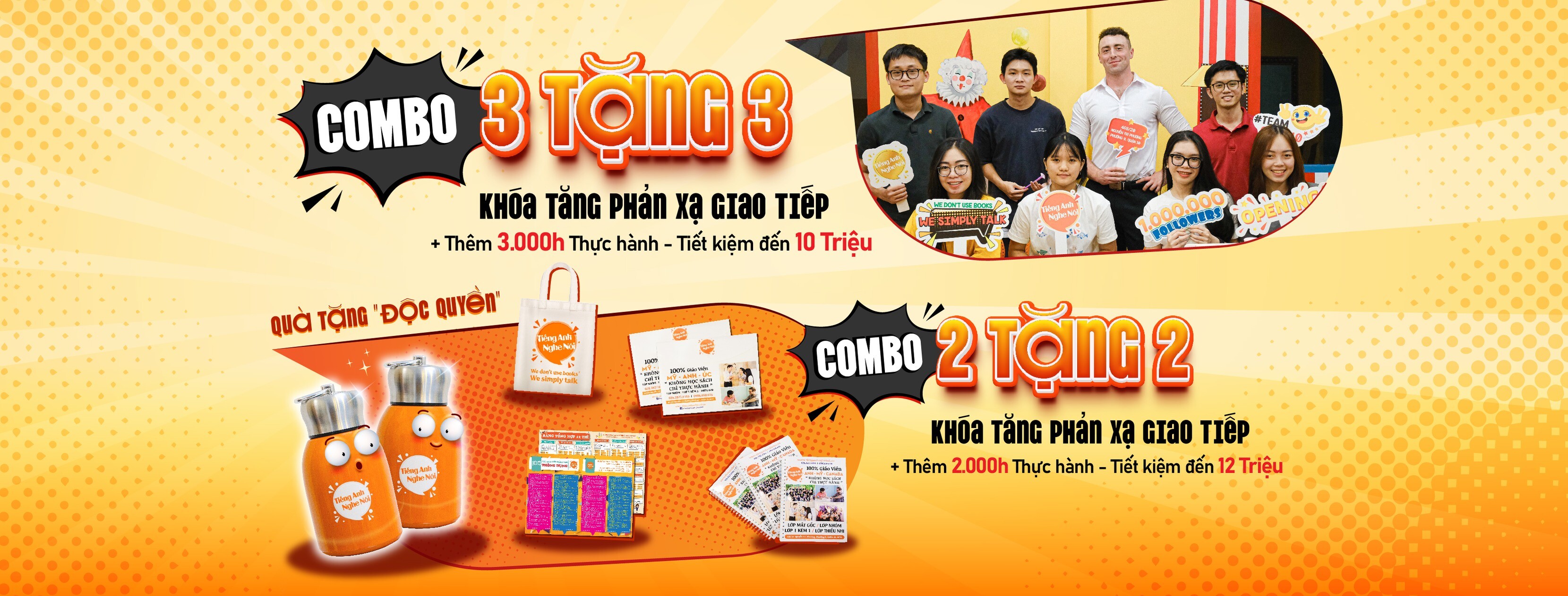 Cover image for Trung Tâm Anh Ngữ Tiếng Anh Nghe Nói