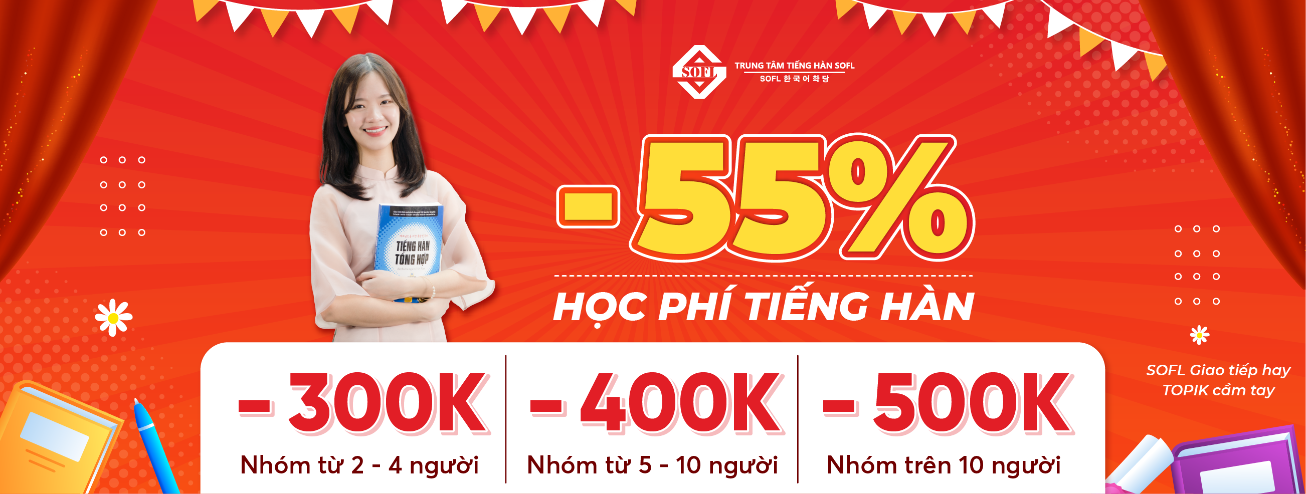 Cover image for Dịch vụ và đào tạo Minh Đức - Trung Tâm Ngoại ngữ SOFL