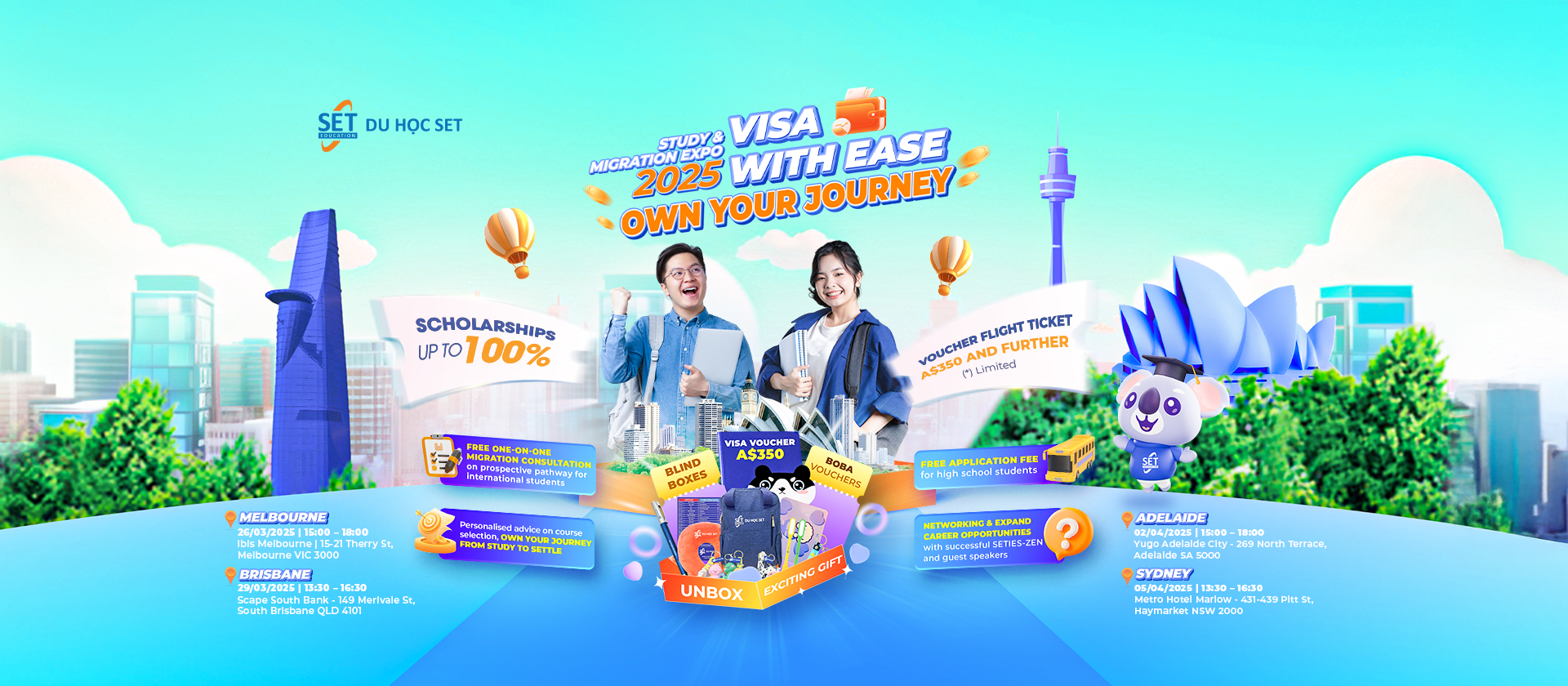 Cover image for Tư Vấn Giáo Dục Và Đào Tạo S.E.T - SET Education