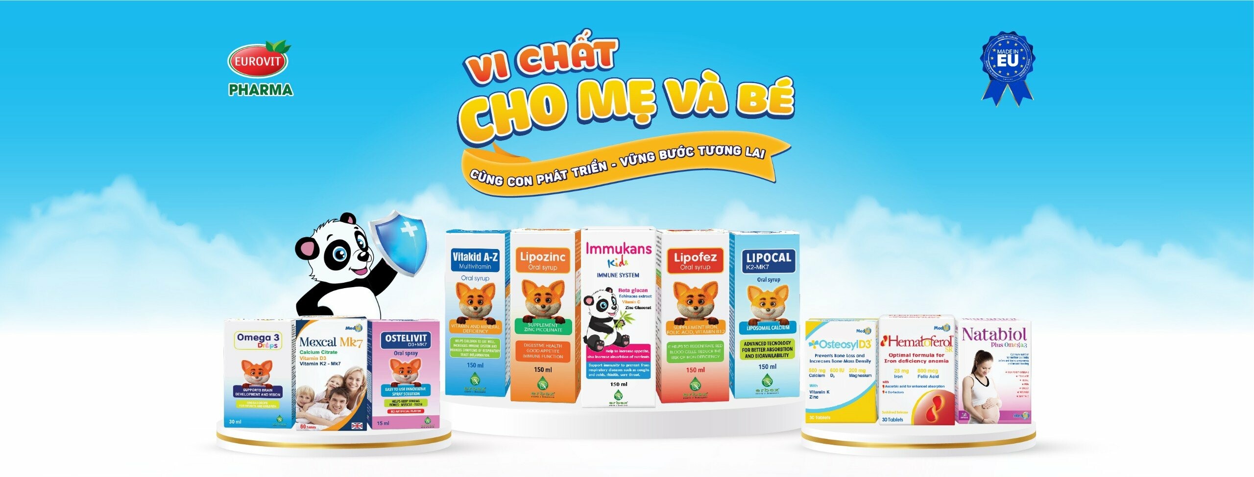 Cover image for DƯỢC PHẨM EUROVIT